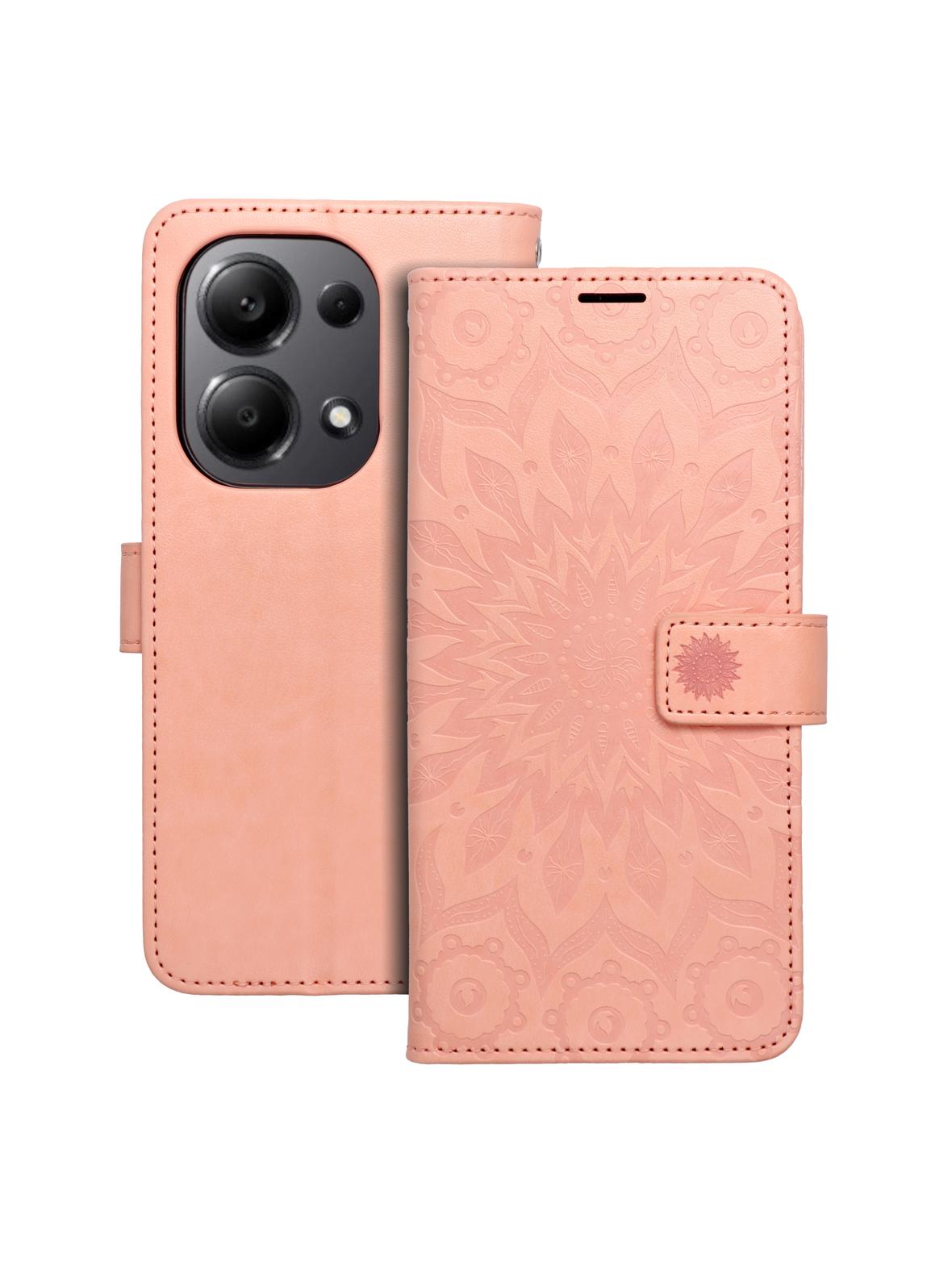 Kabura MEZZO Book do XIAOMI Redmi Note 13 Pro 4G / POCO M6 Pro 4G mandala peach fuzz