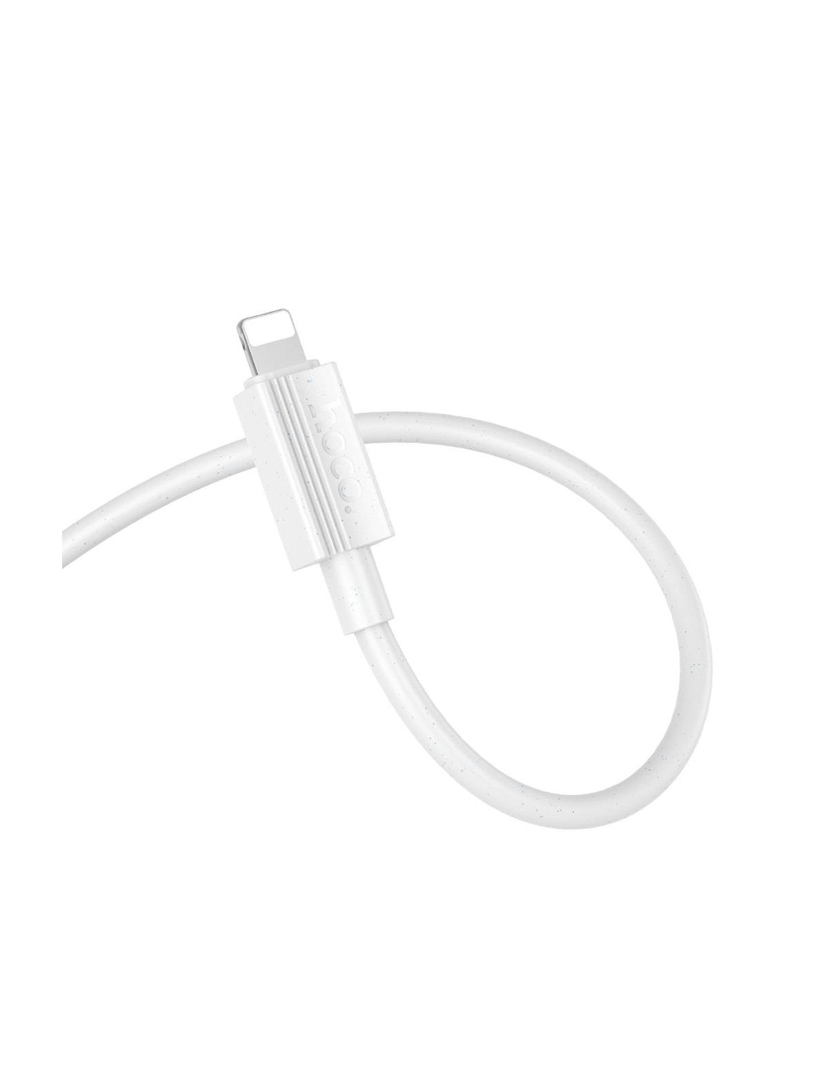 Kabel USB C do Lightning Hoco PD 27W 1 m X107 biały
