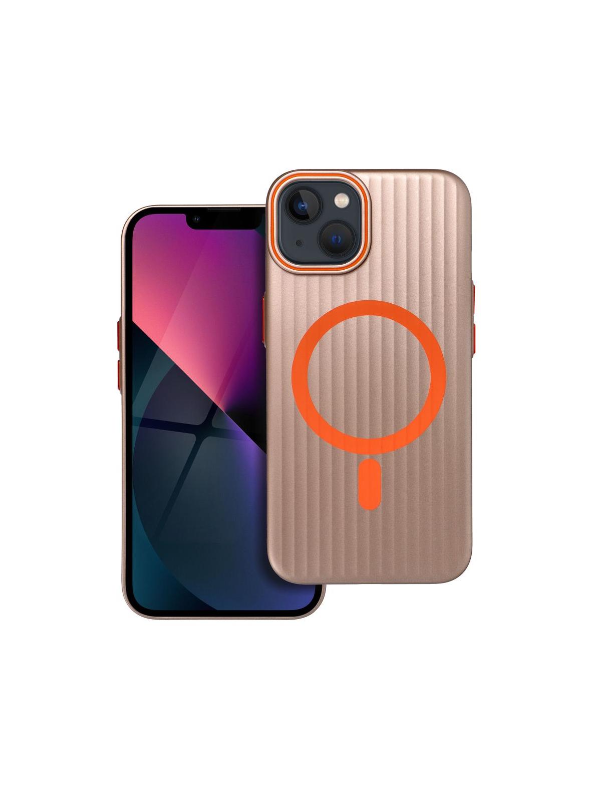 Futerał SIMPLY kompatybilny z MagSafe do IPHONE 13 tytan pustynny