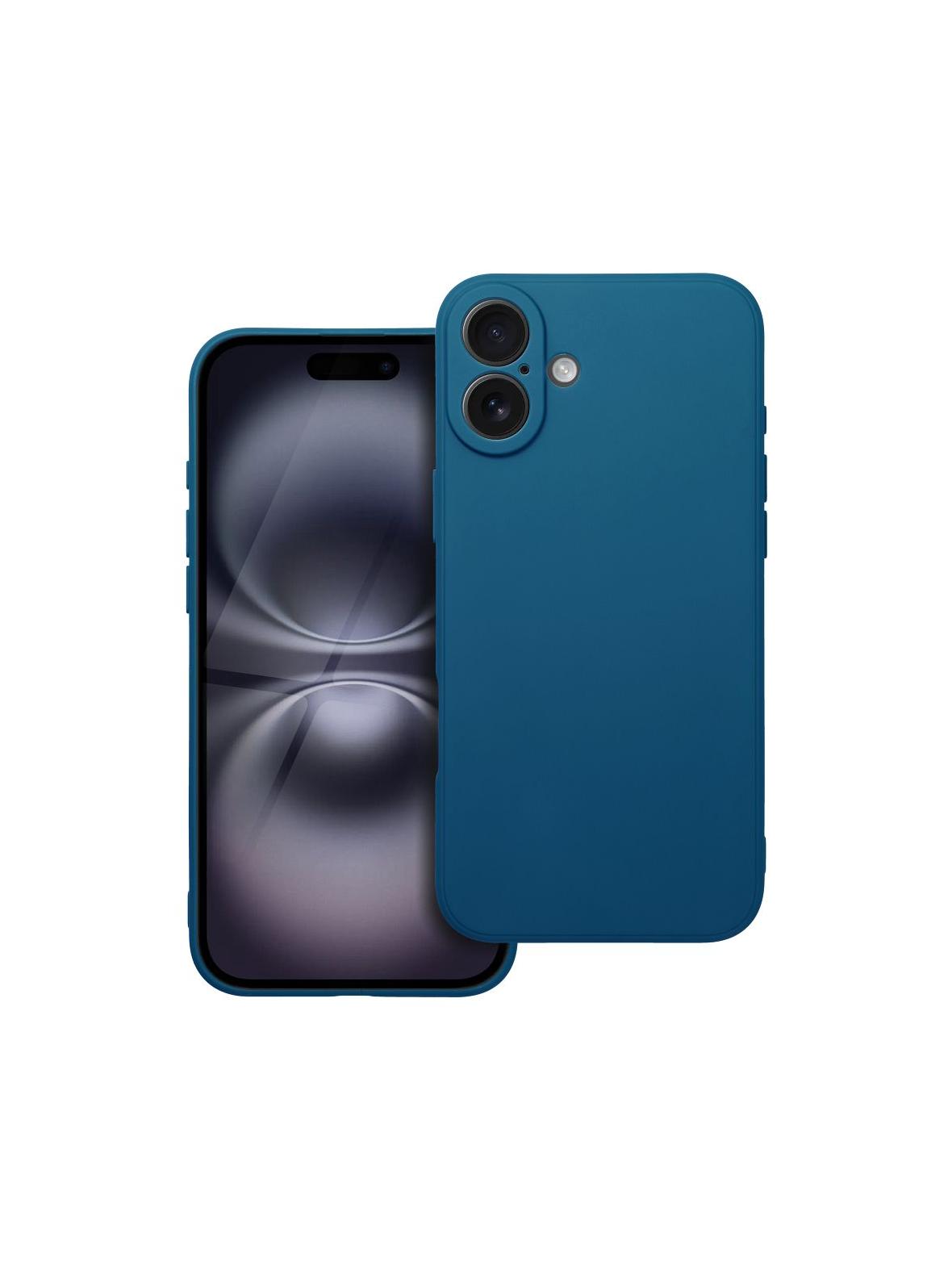 Futerał MATT do IPHONE 16 Plus niebieski