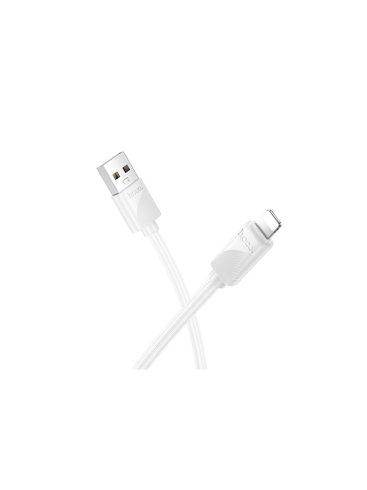 Kabel USB A do Lightning Hoco 2,4A 1 m X114 biały