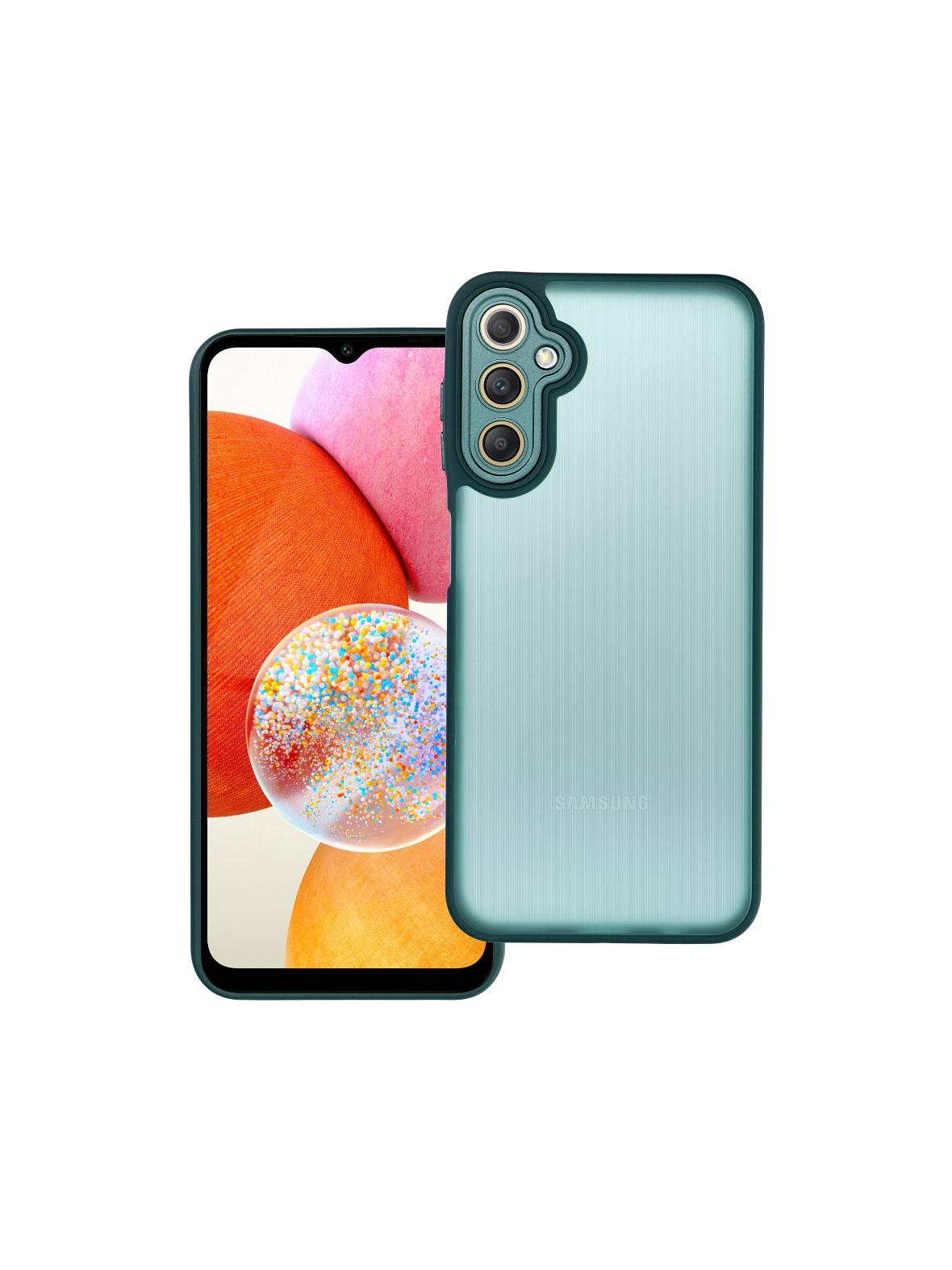 Futerał VARIETE do SAMSUNG A14 4G / A14 5G ciemnozielony