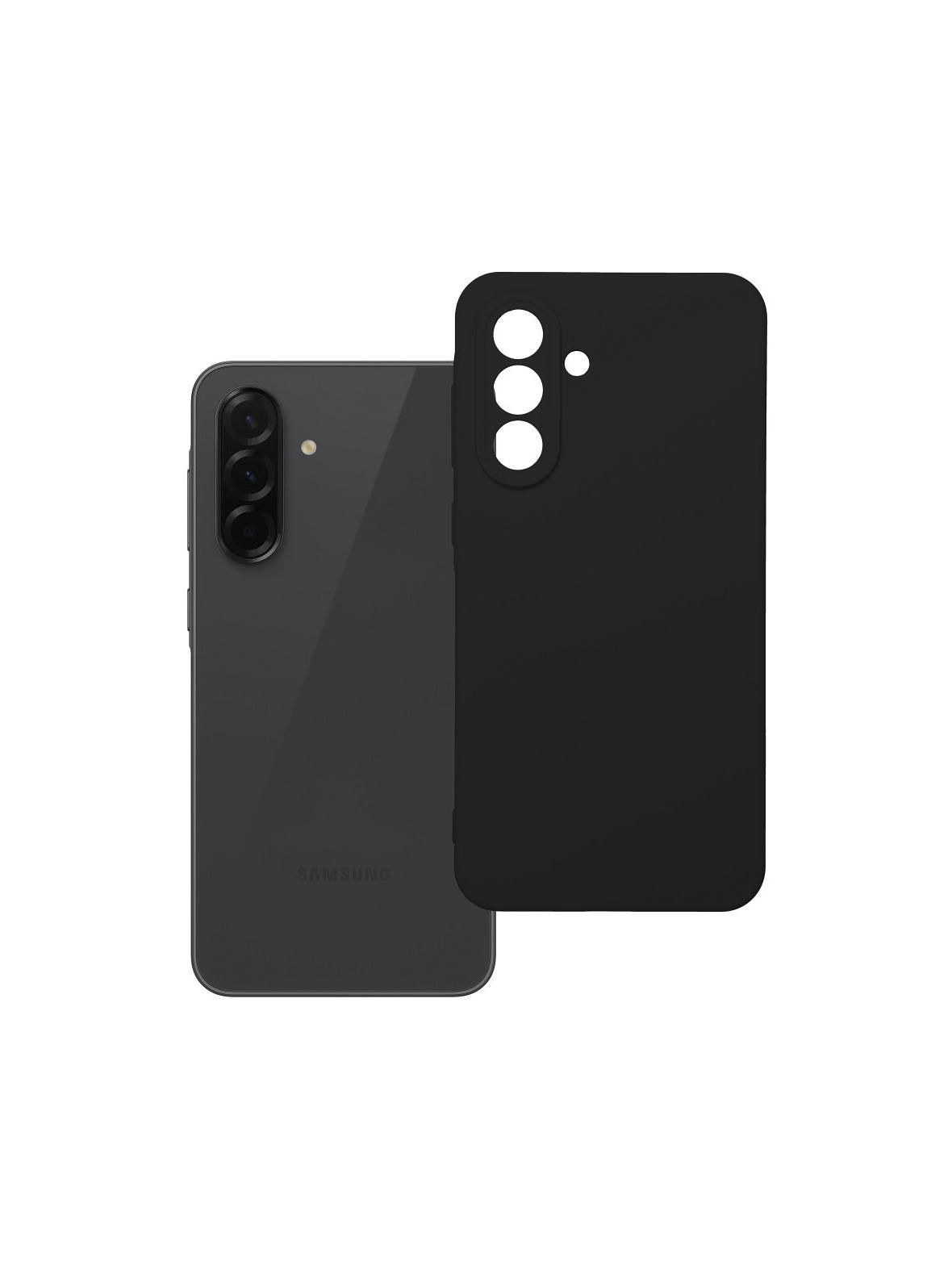 Futerał SILICONE do SAMSUNG A36 5G czarny