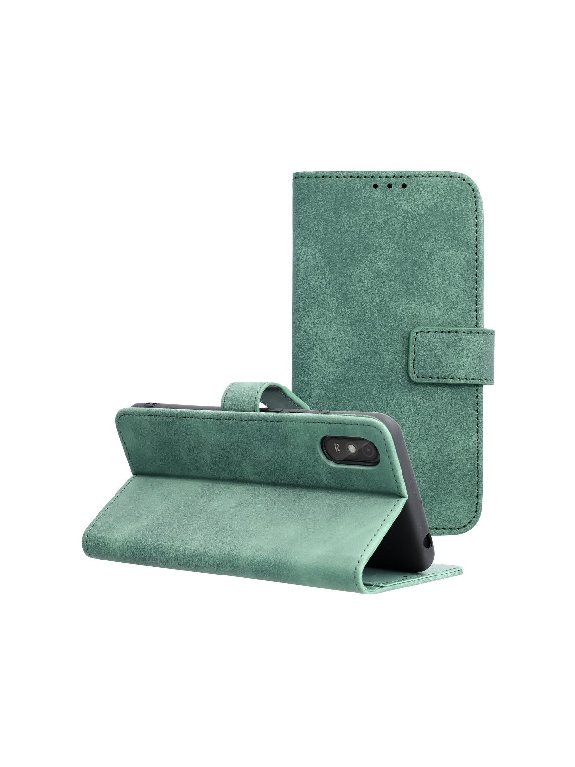 Kabura TENDER Book do XIAOMI Redmi 9AT / Redmi 9A zielony