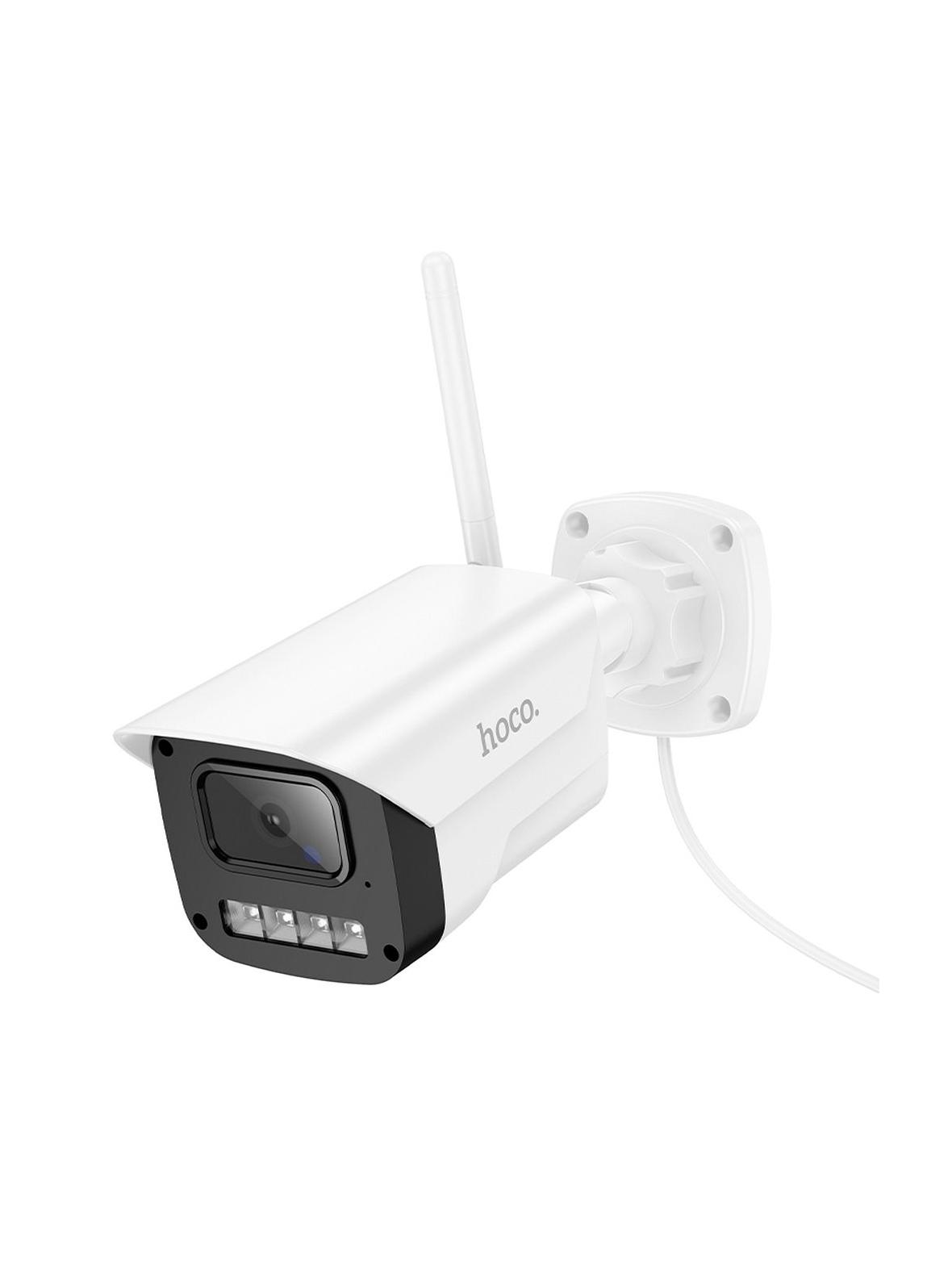 Kamera zewnętrzna Hoco gun-type 3MP Full HD Wi-Fi D4 biała