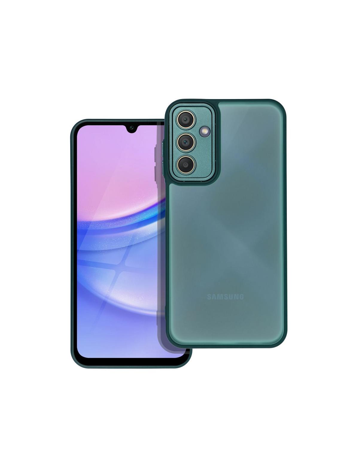 Futerał VARIETE do SAMSUNG A15 4G / A15 5G ciemnozielony