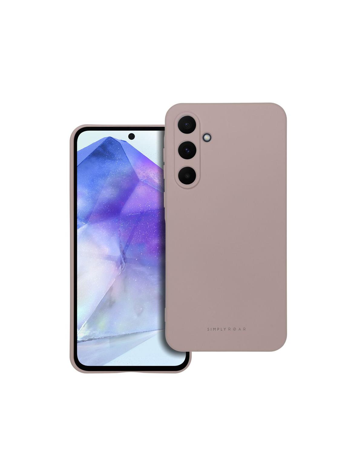 ROAR futerał SPACE do SAMSUNG A55 5G pudrowy róż