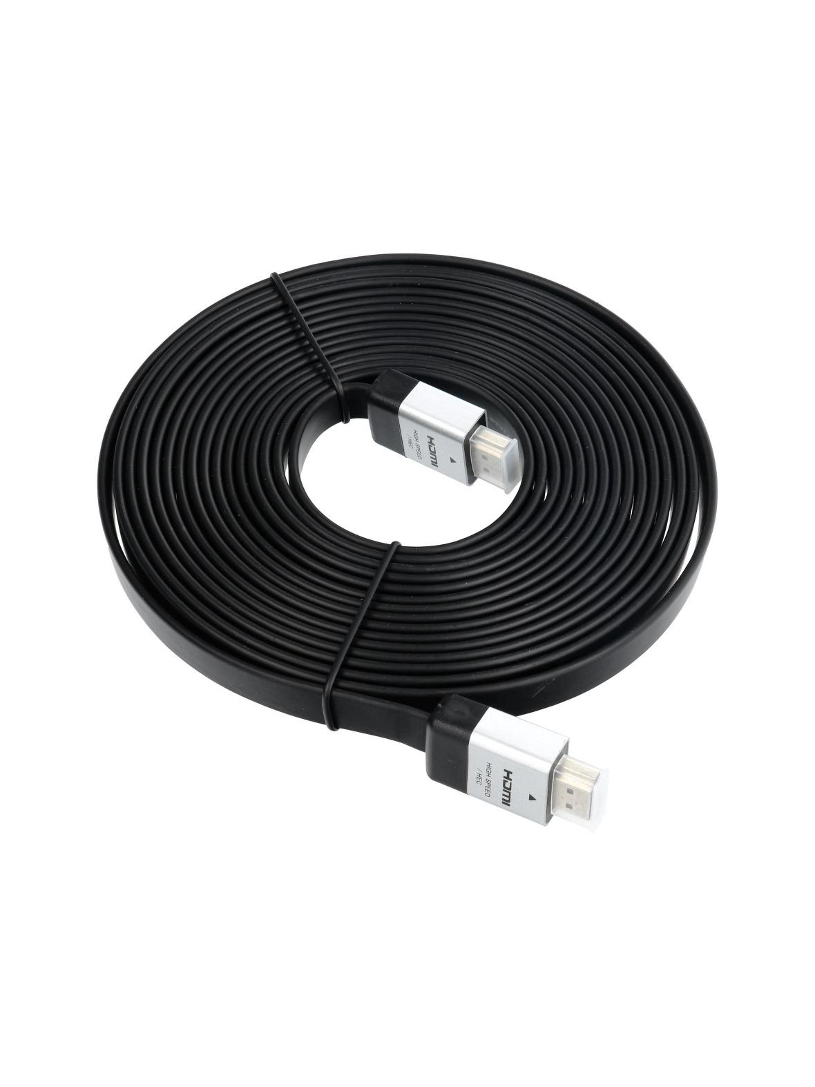 Kabel HDMI do HDMI 4K 60Hz High Speed with Ethernet wer. 2.0 BLISTER 5 m czarny