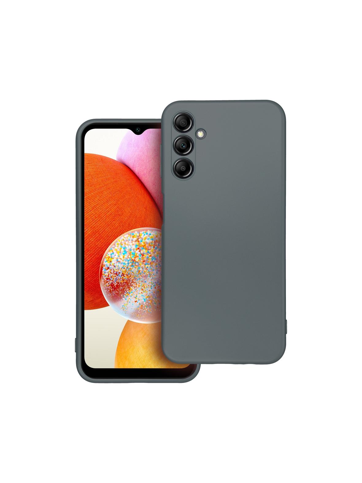 Futerał METALLIC do SAMSUNG A14 5G / A14 4G szary