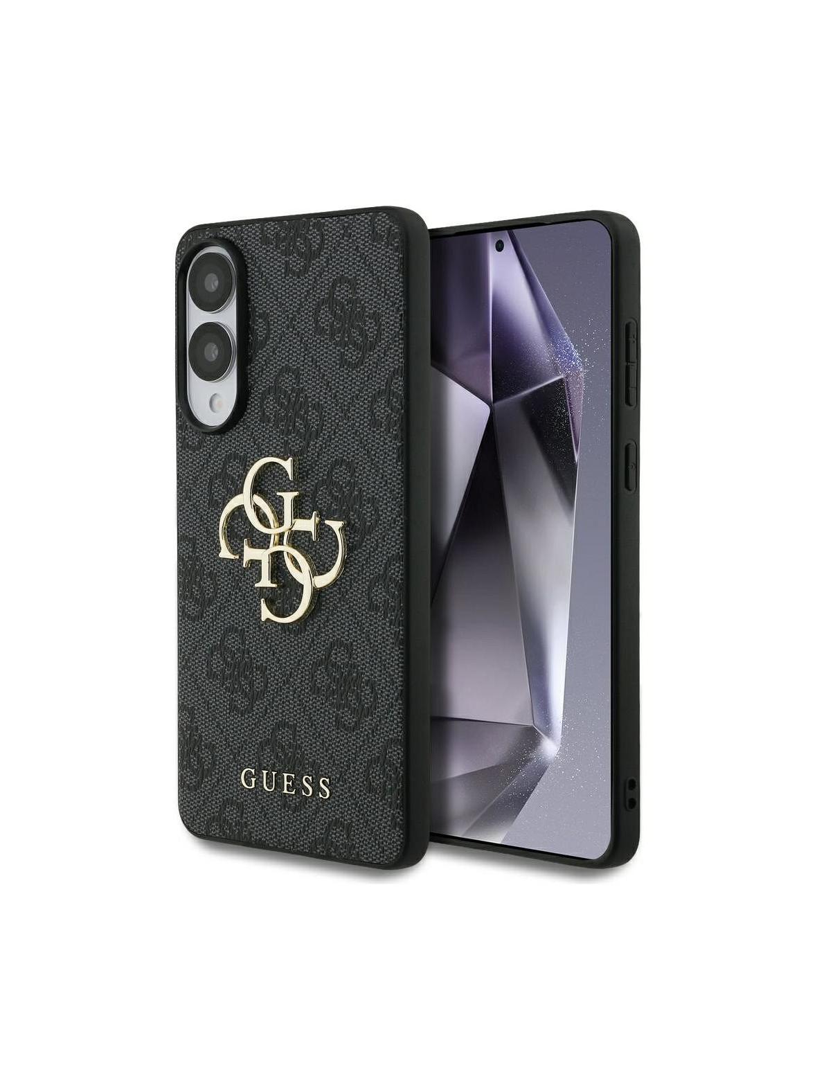 GUESS futerał do SAMSUNG S25 Edge GUHCS25E4GMGGR (4G PU Big Logo) czarny