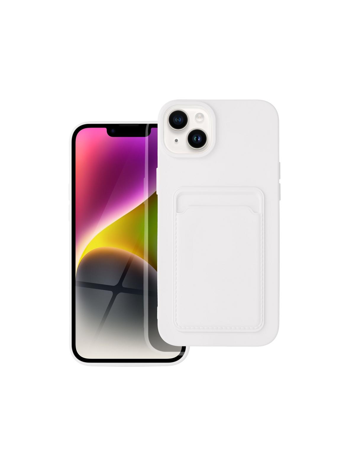 Futerał CARD CASE do IPHONE 14 Plus biały