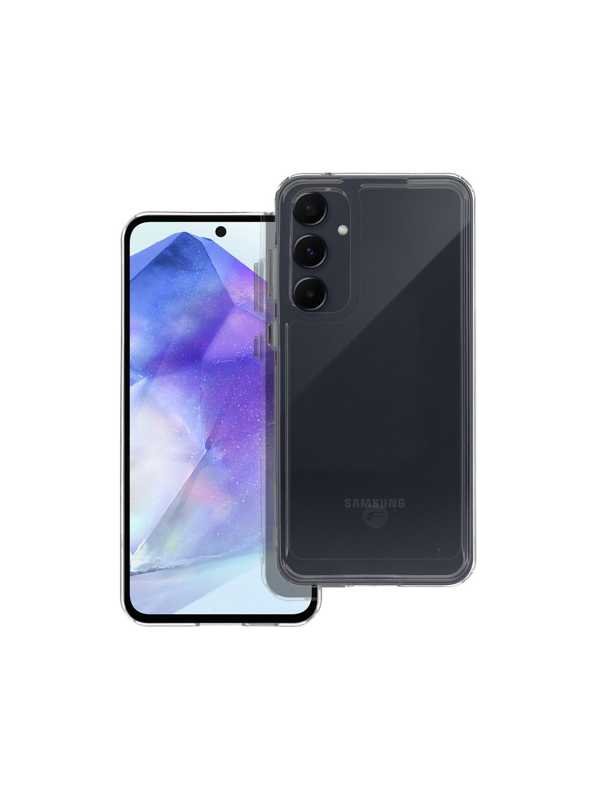 Etui na Samsung A55 Forcell F-Protect Clear Case transparentne