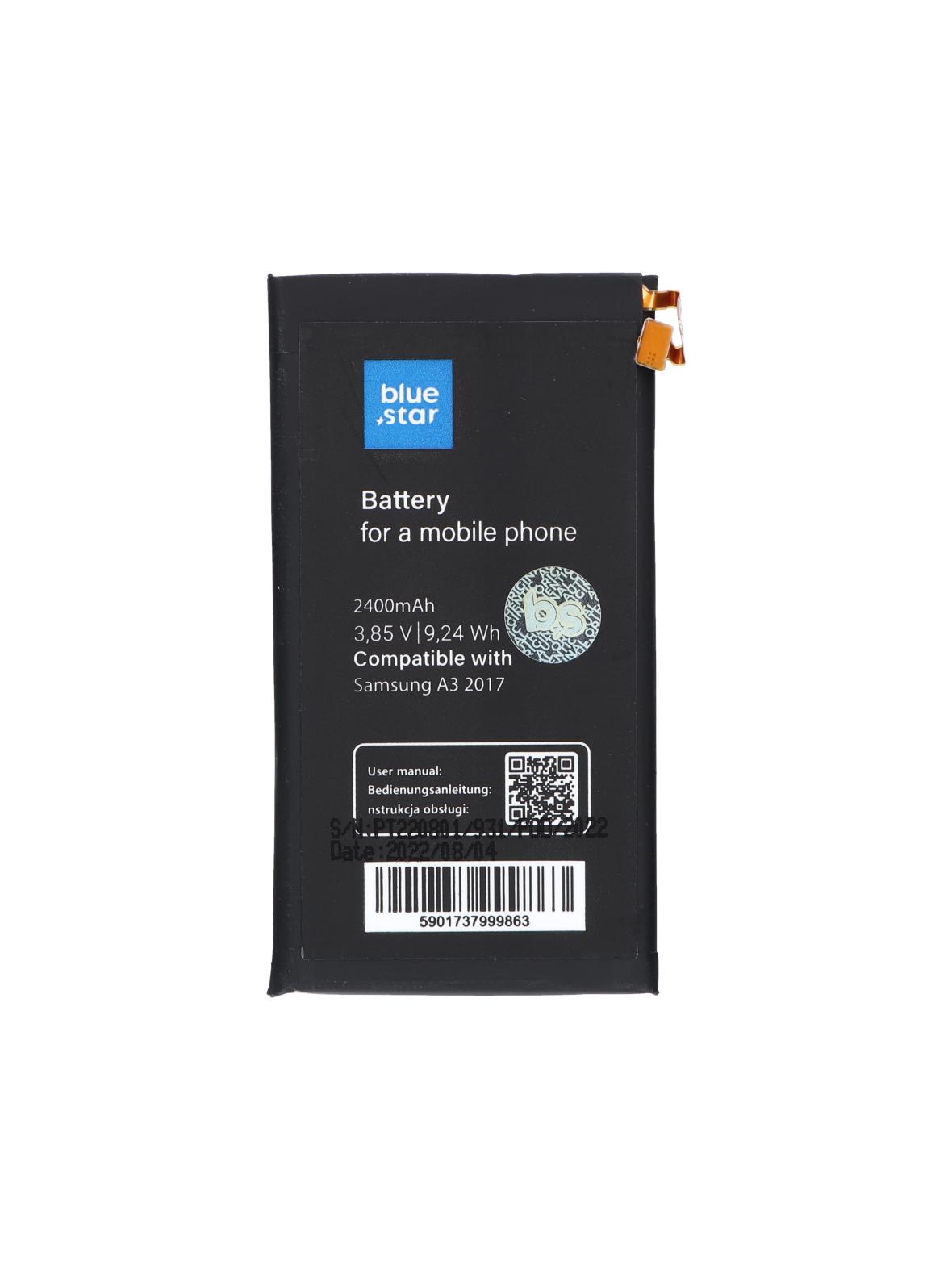 Bateria do Samsung A3 2017 2400 mAh Blue Star
