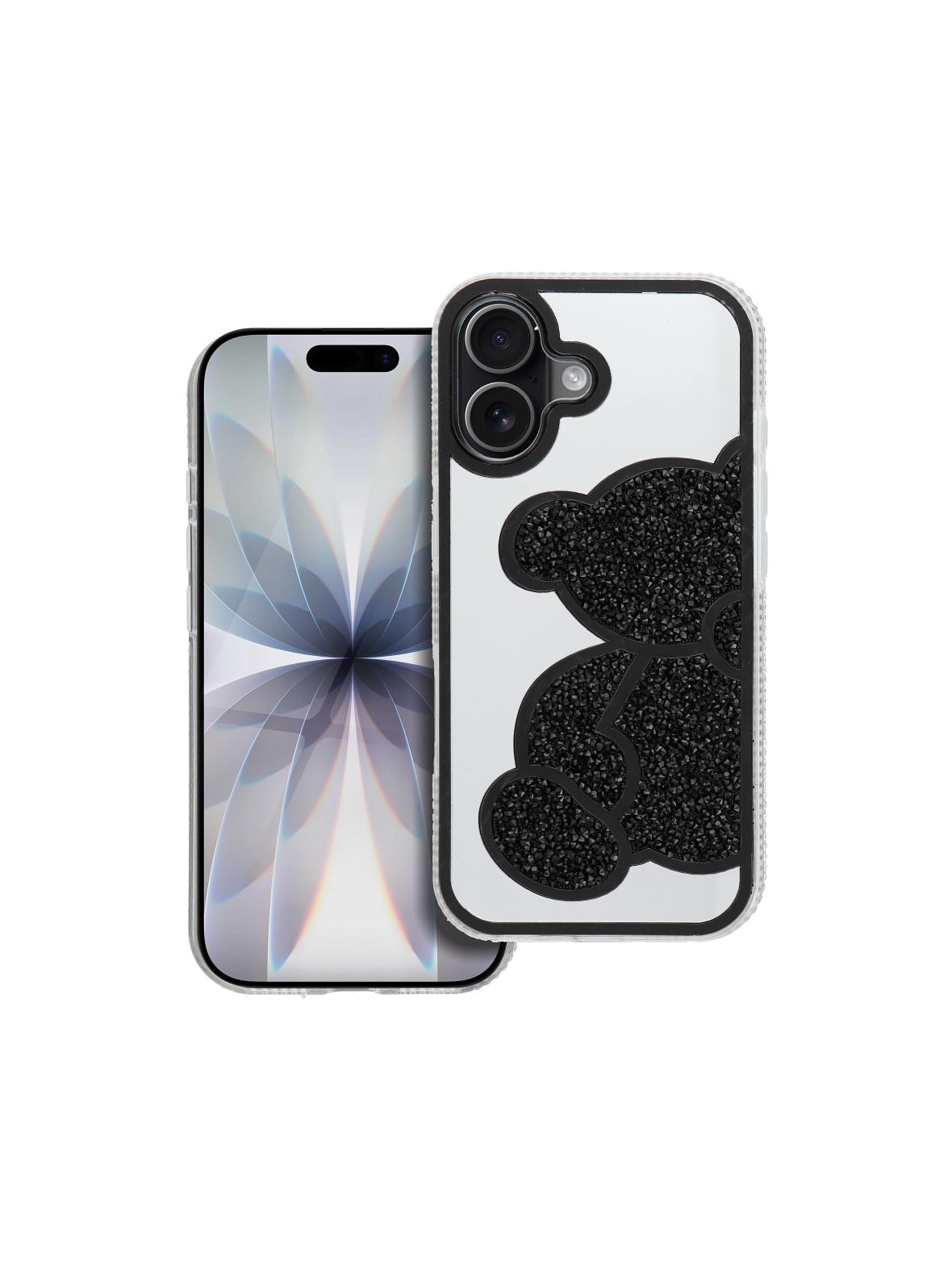 Futerał TEDDY BEAR do IPHONE 17 czarny