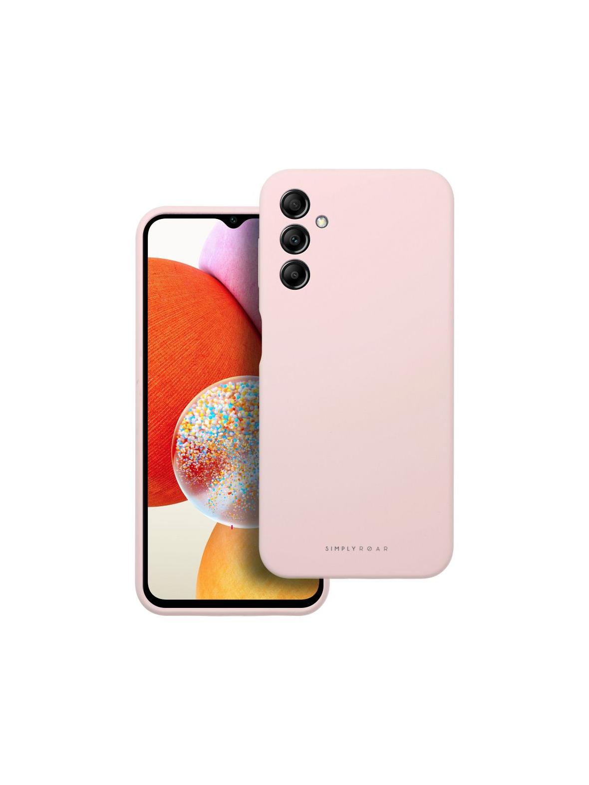 ROAR futerał CLOUD SKIN do SAMSUNG A14 4G / A14 5G Jasnoróżowy