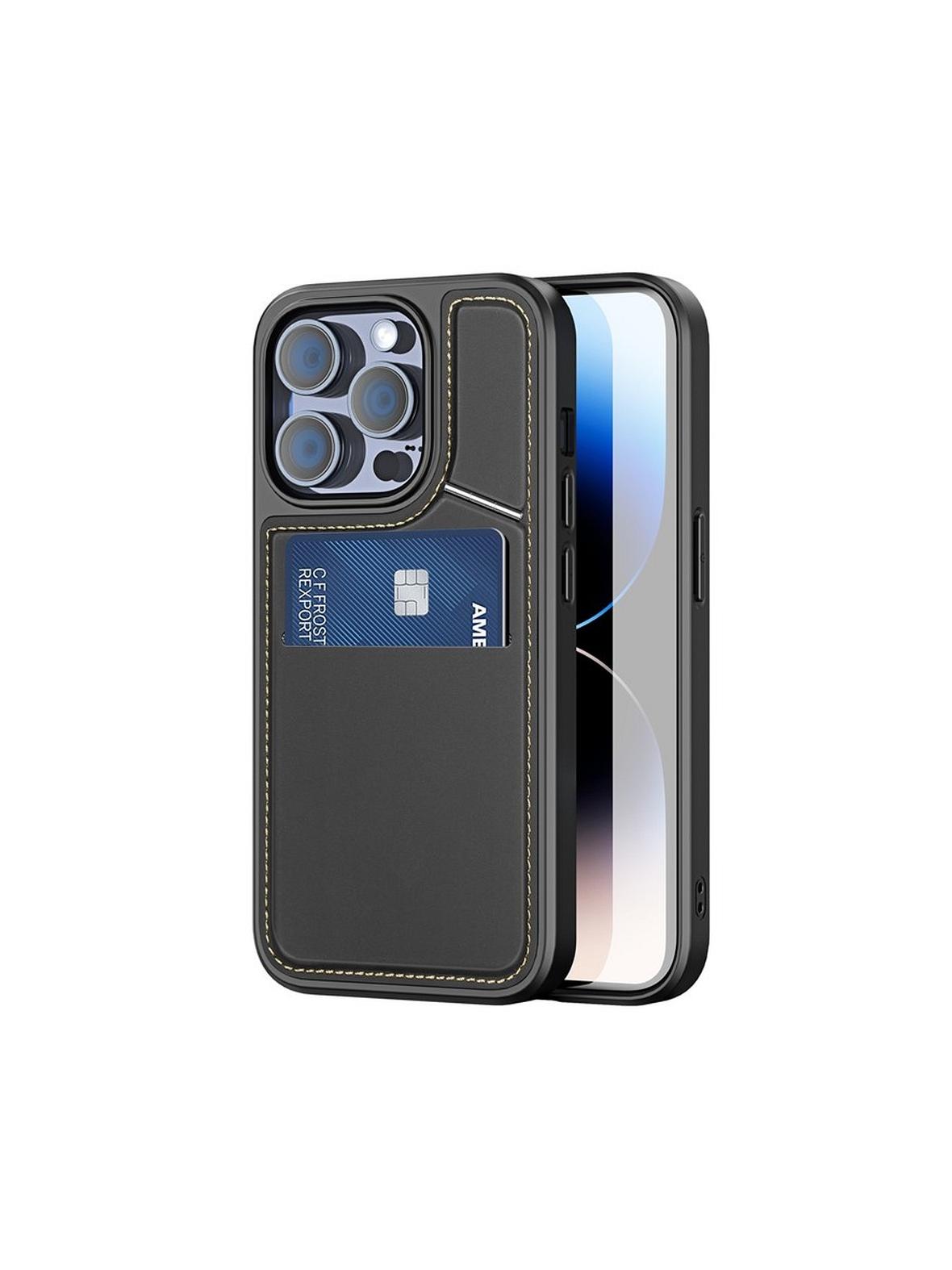 DUX DUCIS futerał RAFI II MAG z podstawką kompatybilny z MagSafe do IPHONE 14 Pro Max czarny