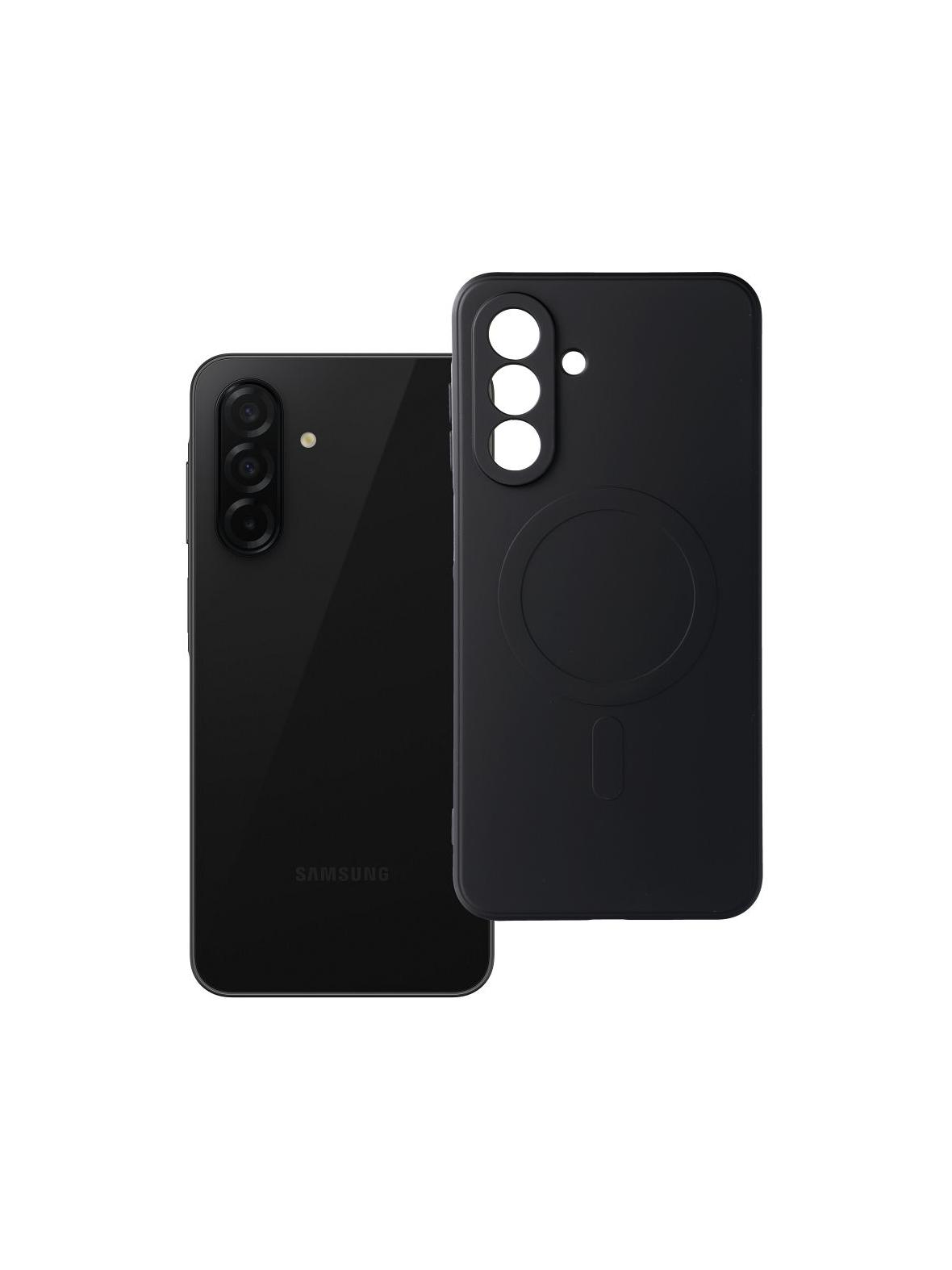 Futerał SILICONE MAG COVER kompatybilny z MagSafe do SAMSUNG A26 czarny