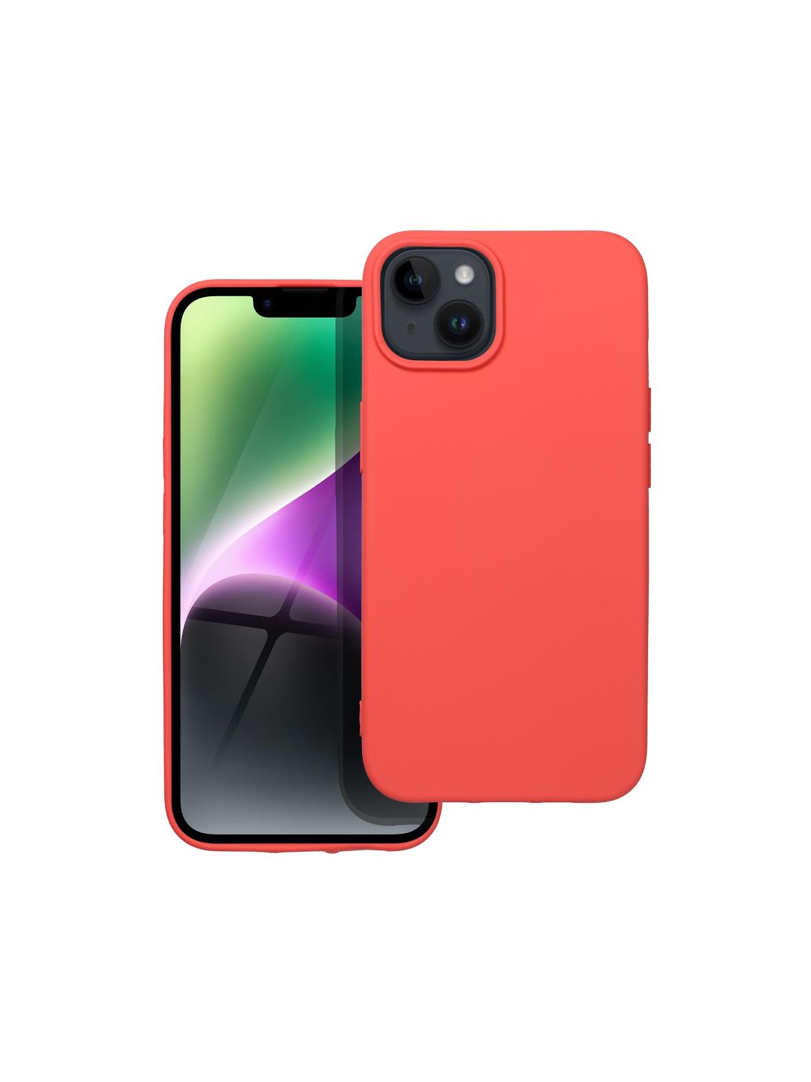 Futerał SILICONE do IPHONE 14 brzoskwiniowy