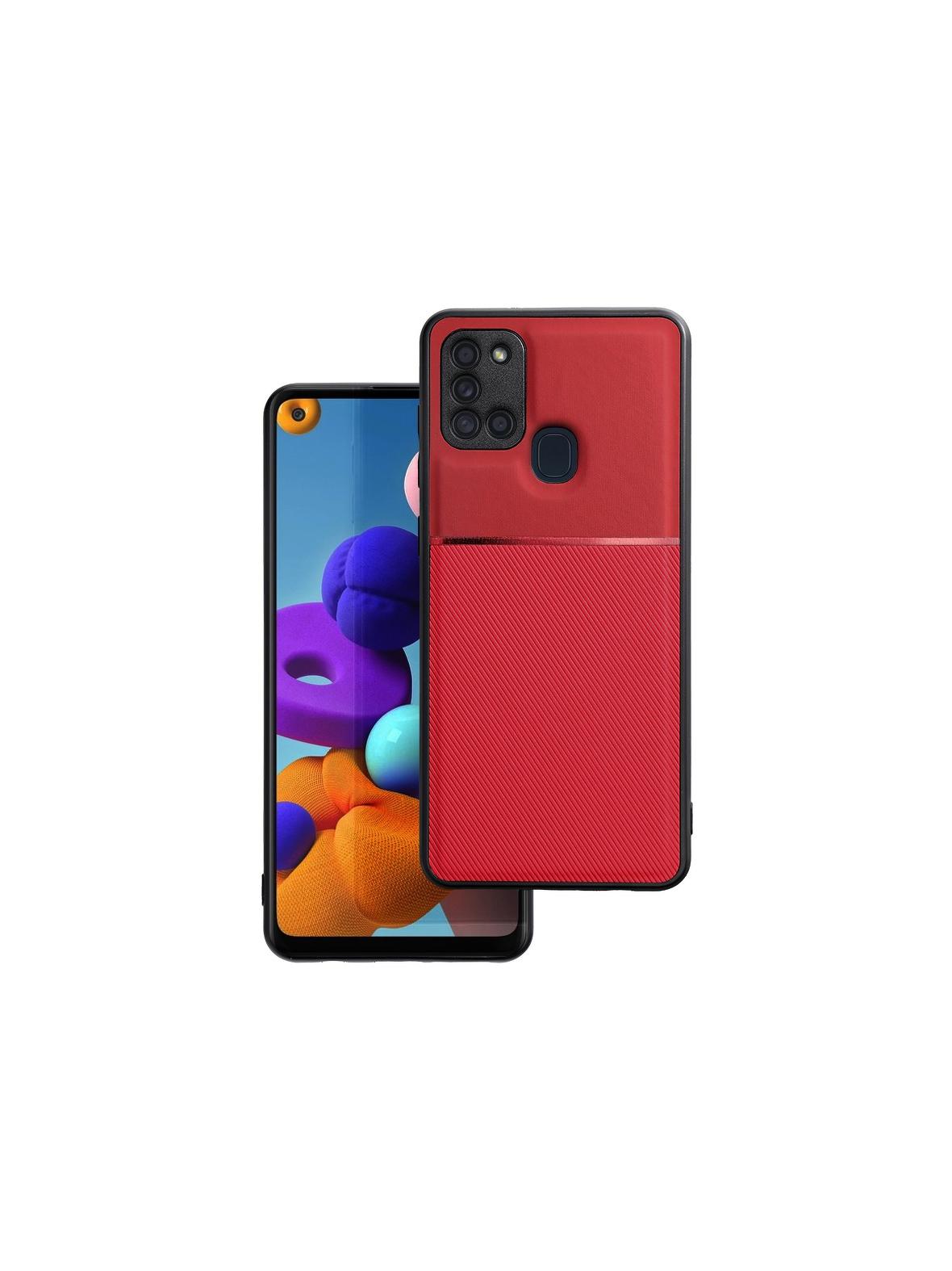 Futerał NOBLE do SAMSUNG A21s czerwony