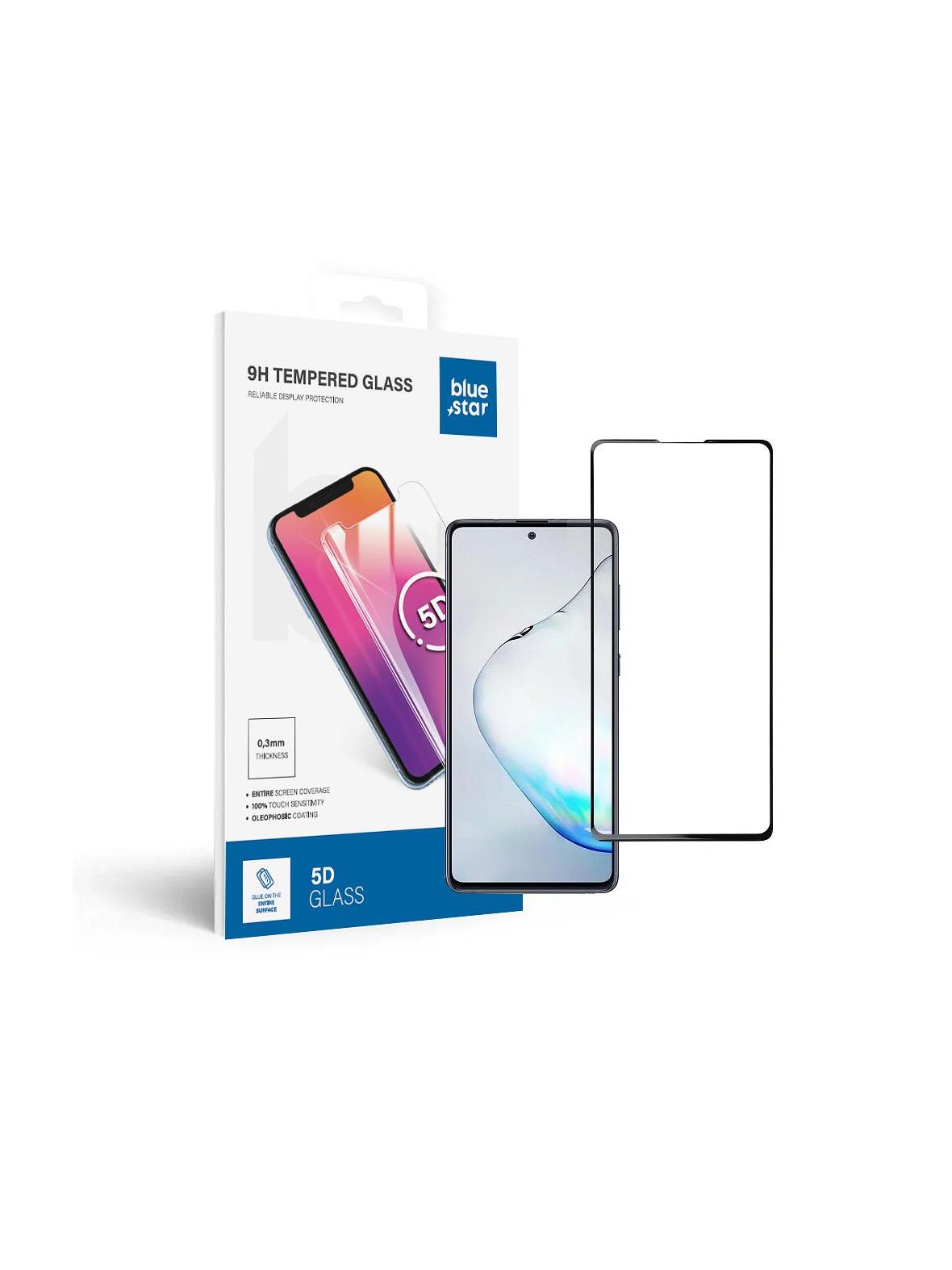 Szkło hartowane do Samsung Galaxy S10 LITE (full glue / case friendly) Blue Star 5D czarne