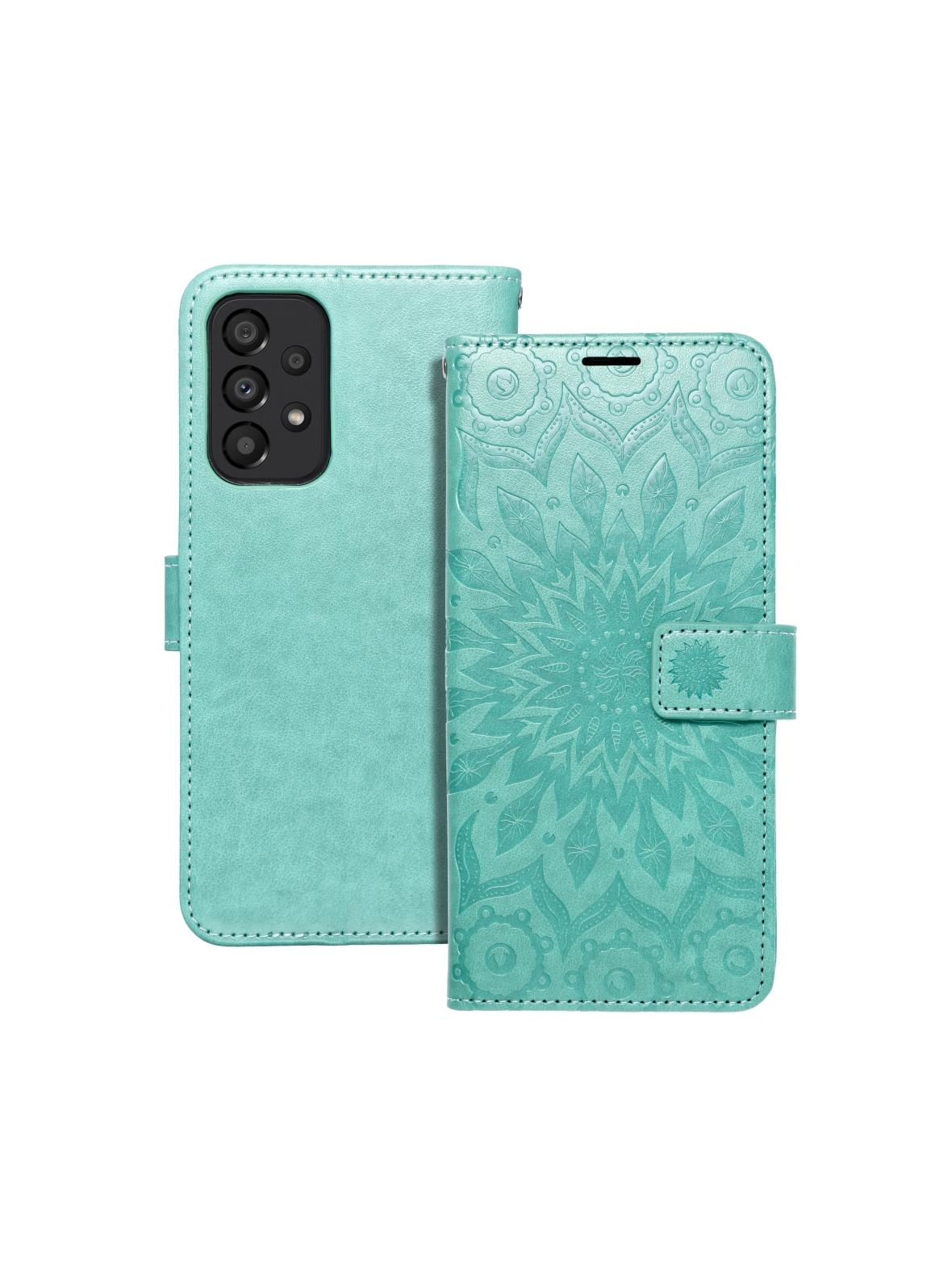 Kabura MEZZO Book do SAMSUNG A33 5G mandala zielony