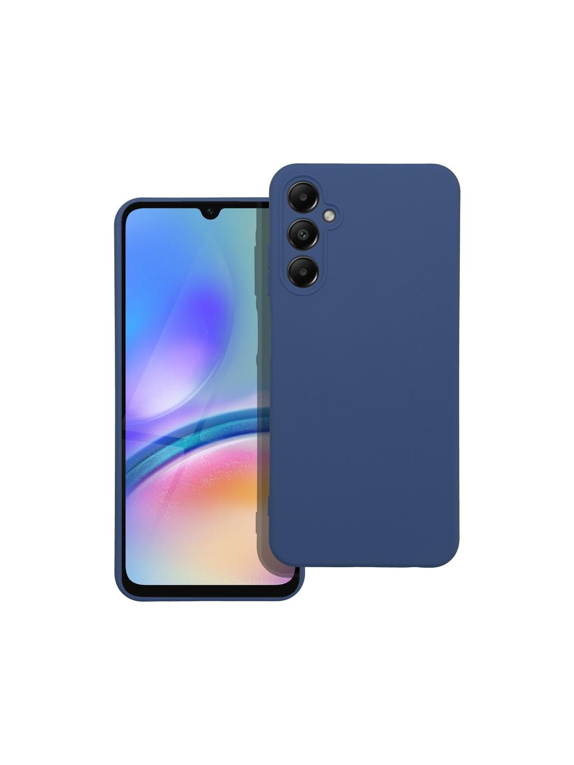 Futerał SILICONE do SAMSUNG A05S niebieski