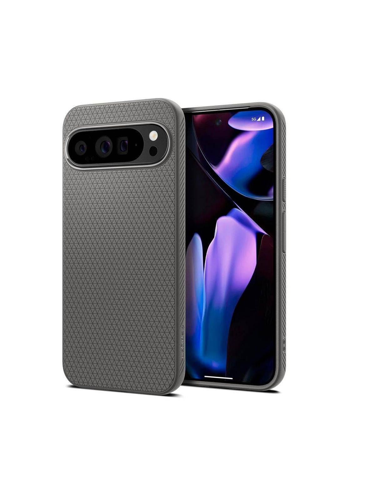 SPIGEN futerał LIQUID AIR do GOOGLE Pixel 9 Pro XL marble grey