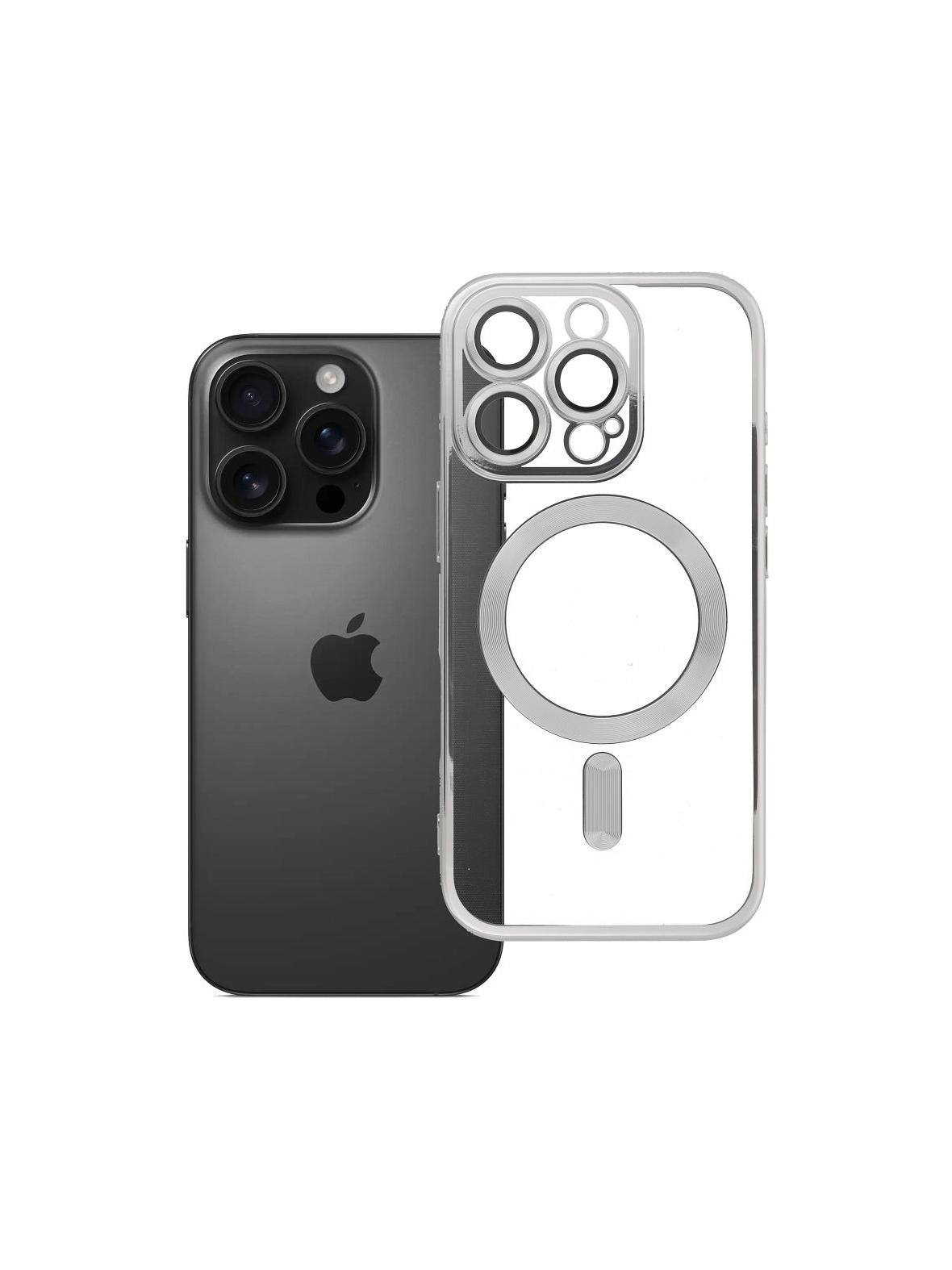 Futerał do iPhone 16 PRO Electro Mag Cover zgodny z MagSafe tytanowy