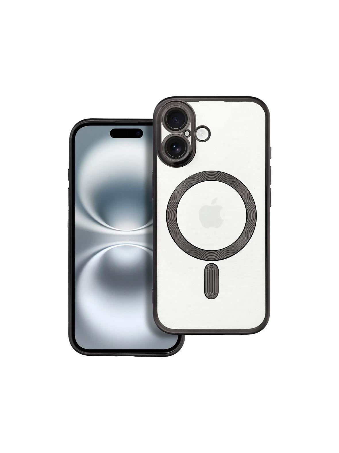 Futerał ELECTRO MAG COVER kompatybilny z MagSafe do IPHONE 16 czarny