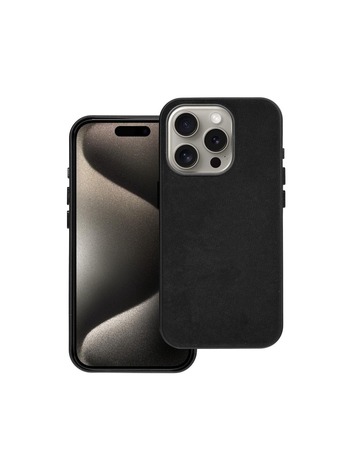 Futerał WOVEN MAG COVER kompatybilny z MagSafe do IPHONE 15 Pro czarny