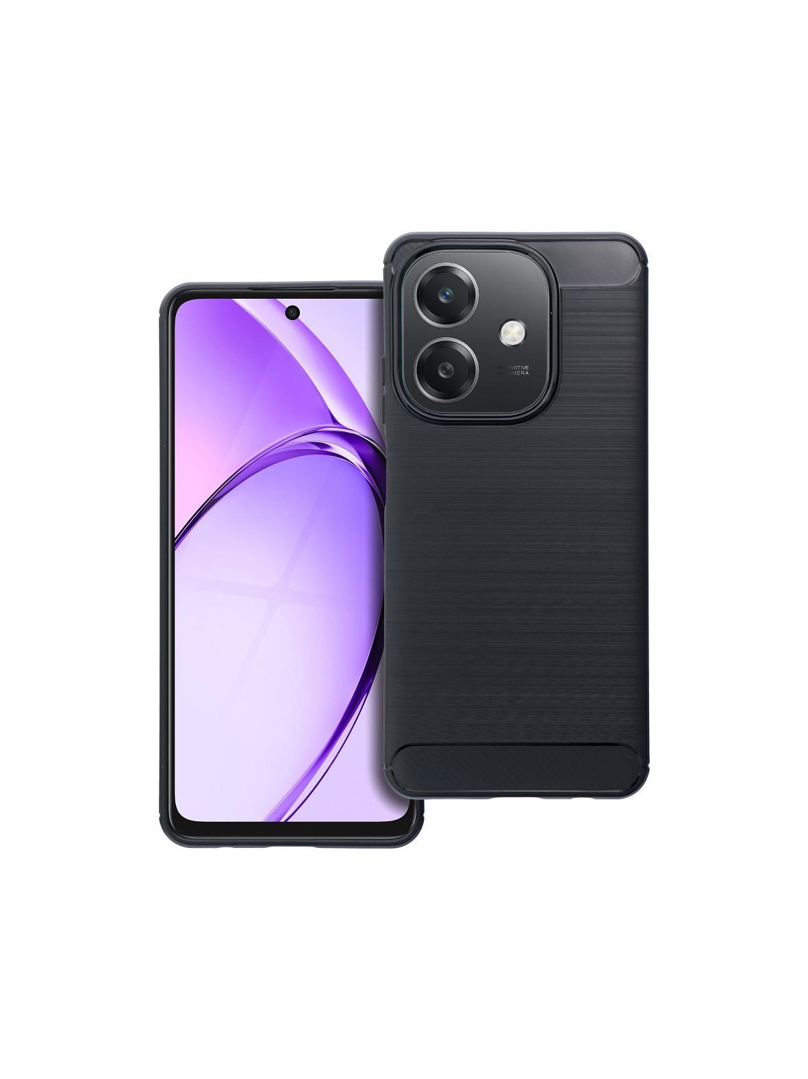 Futerał CARBON do OPPO A40 czarny