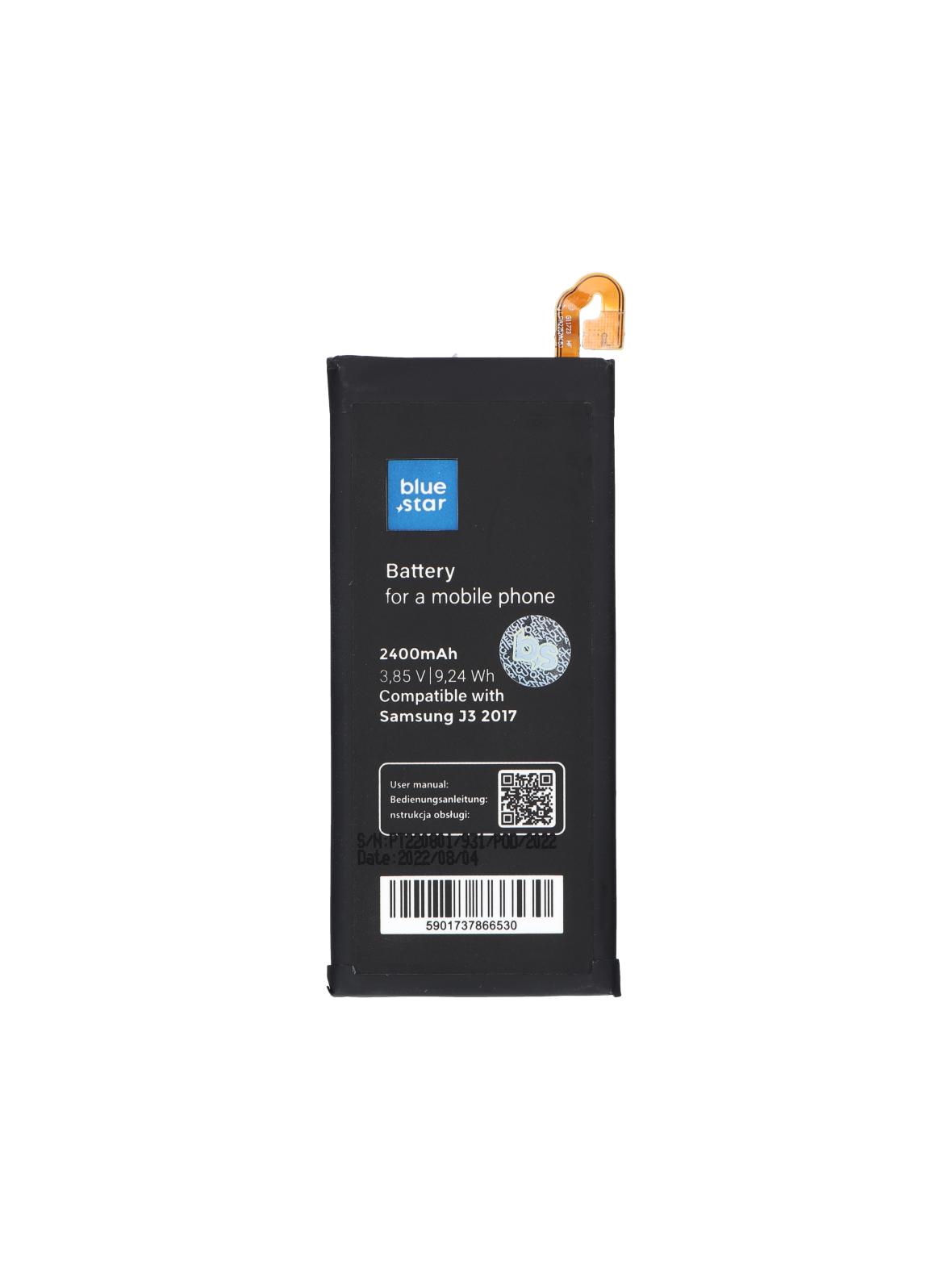 Bateria do Samsung J3 2017 2400 mAh Blue Star Premium