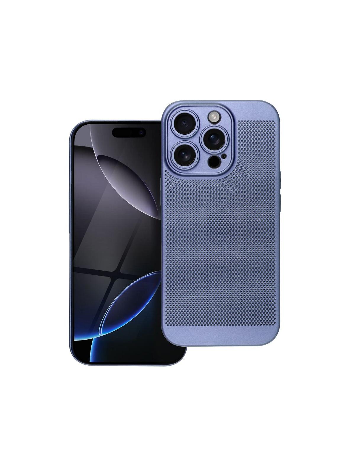 Futerał BREEZY do IPHONE 16 Pro niebieski