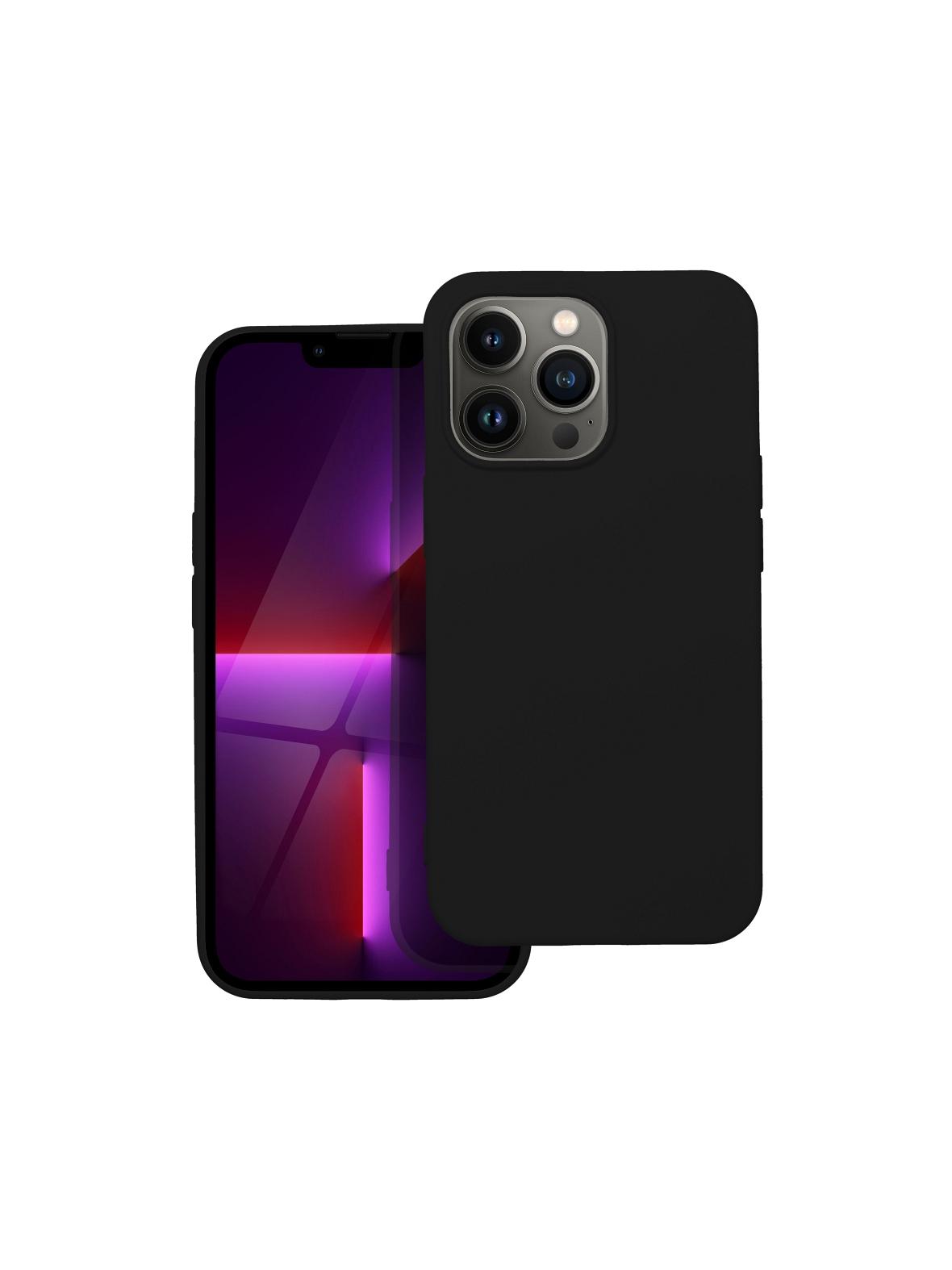 Futerał SILICONE do IPHONE 13 Pro czarny