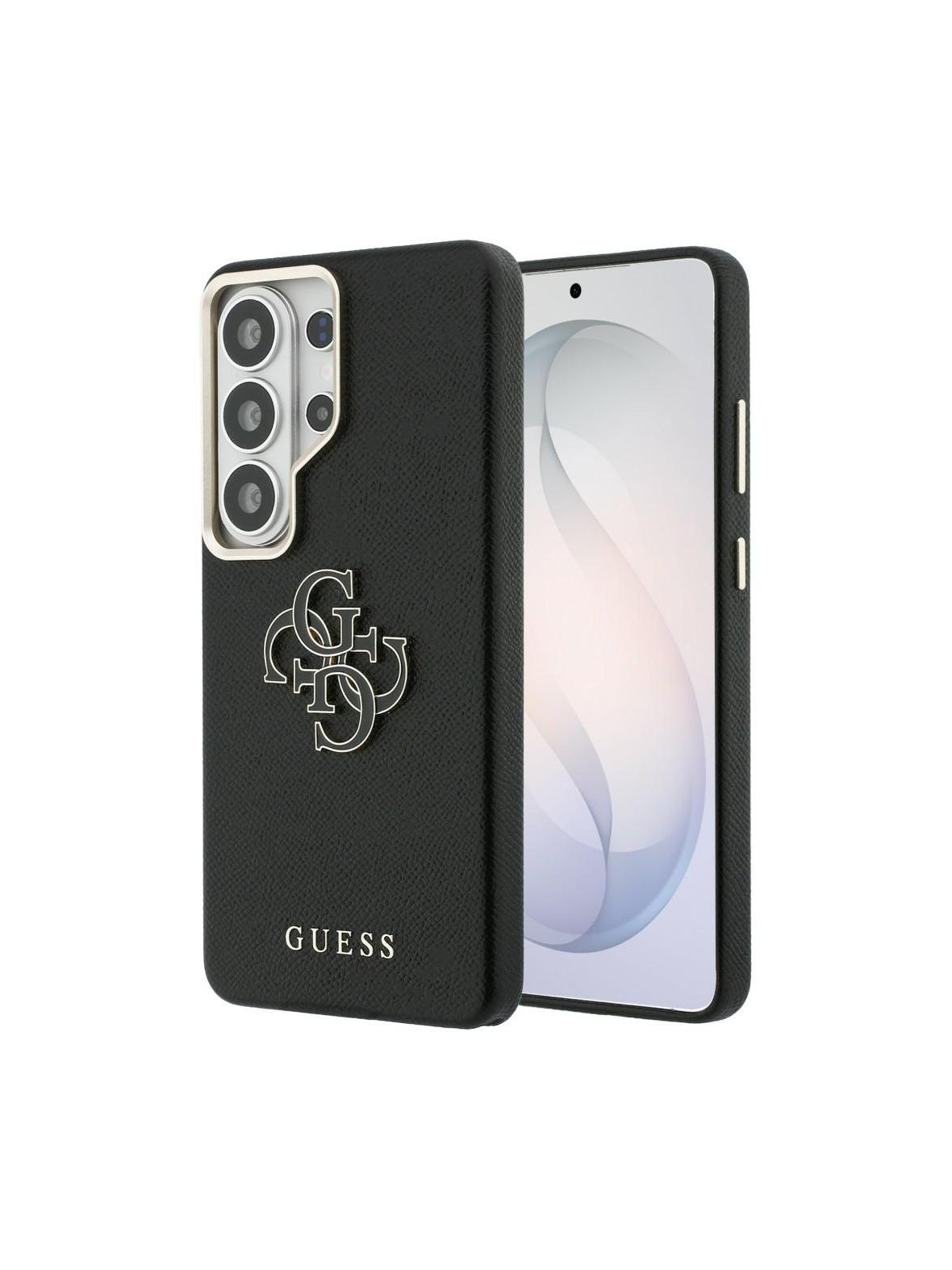 GUESS futerał do SAMSUNG S26 Ultra GUHCS26L5PS4RGGK (Grained Big 4G Metal Logo) czarny