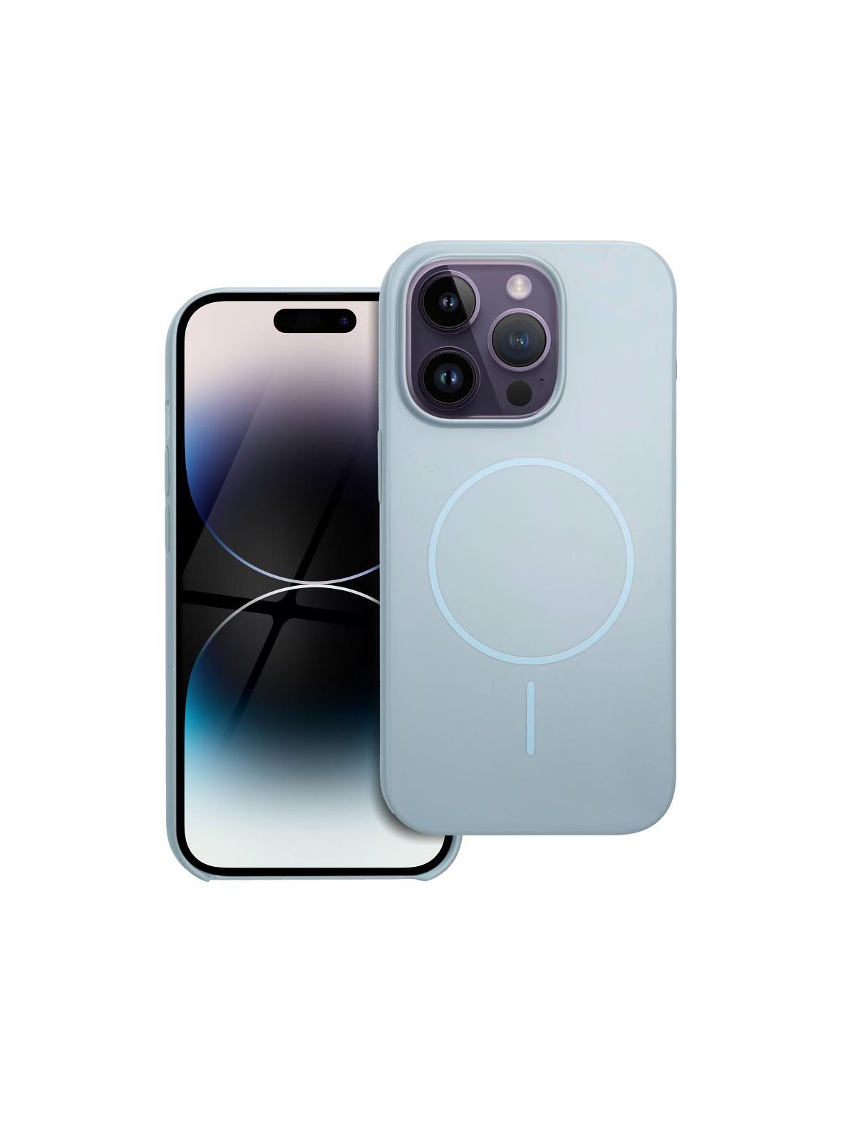 Glossy Mag Cover kompatybilny z MagSafe pasuje do IPHONE 14 PRO miętowy