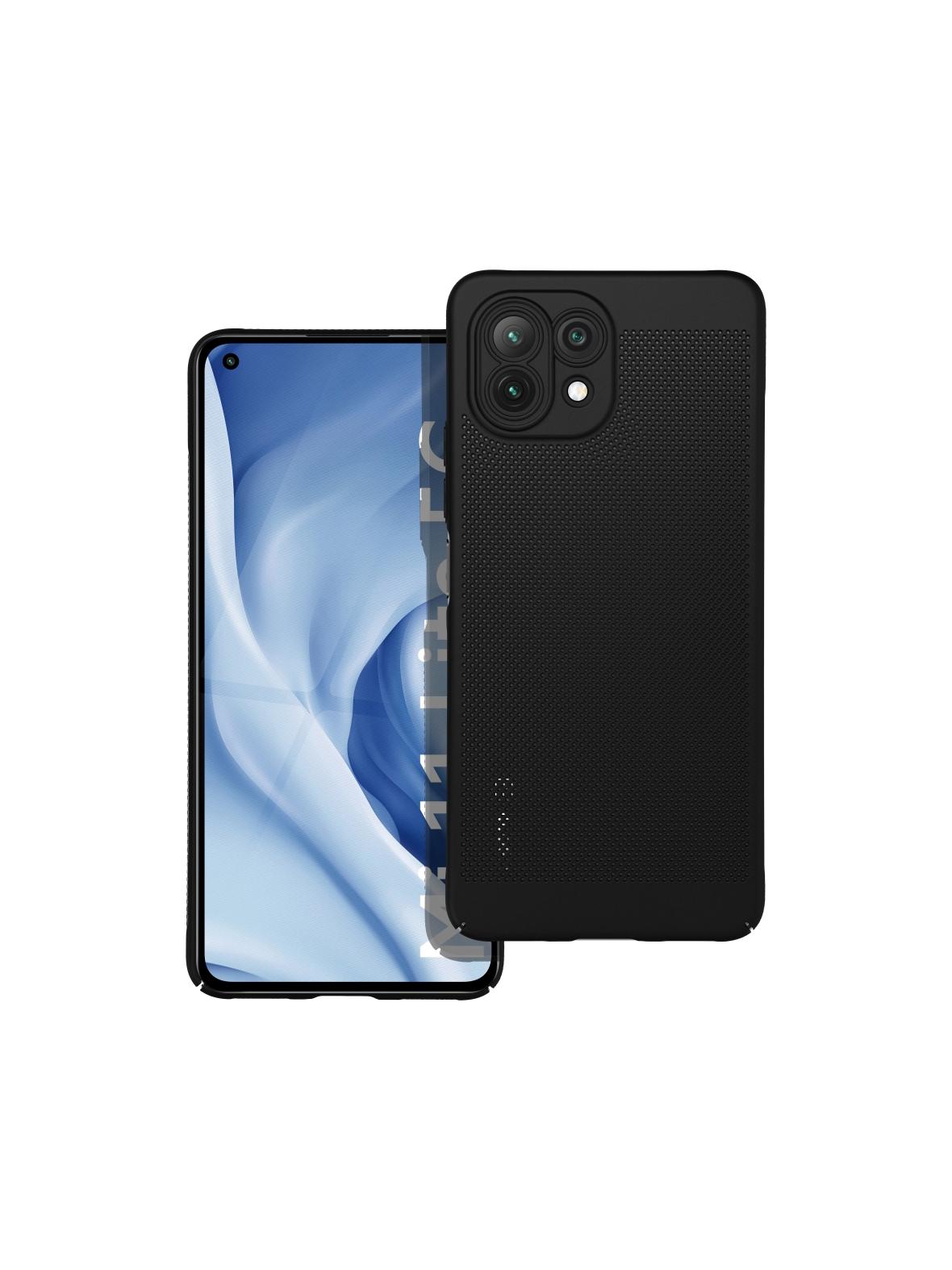 Futerał do Xiaomi Mi 11 Lite 5G / Mi 11 Lite LTE  4G / Mi 11 Lite NE Breezy czarny