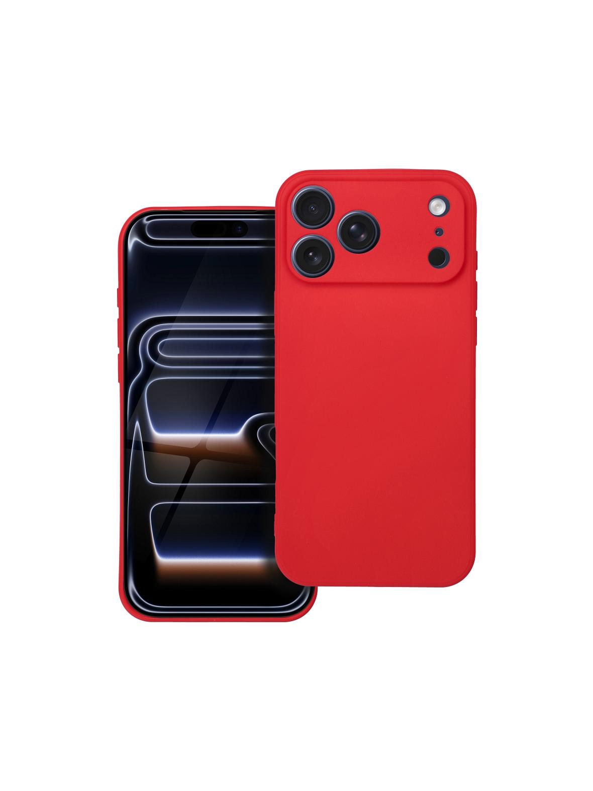 Futerał SOFT do IPHONE 17 Pro Max czerwony