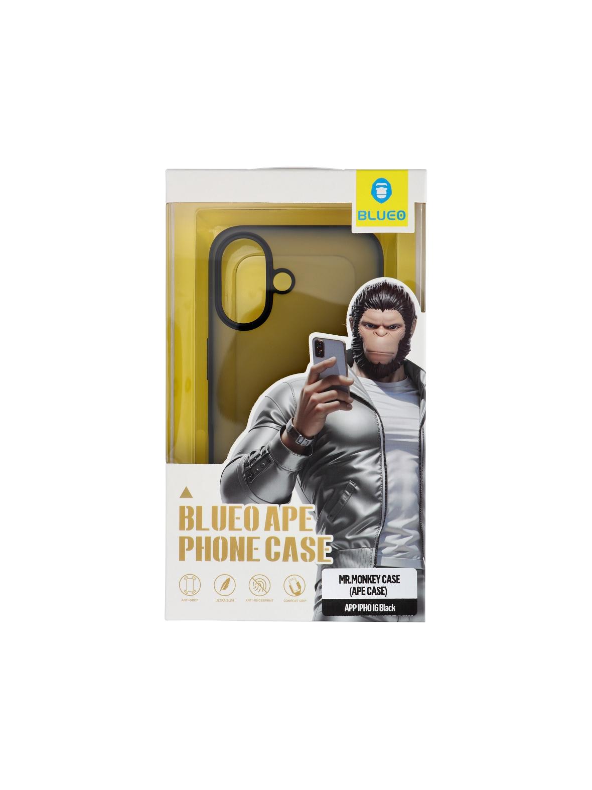 BLUEO APE Phone Case - Apple iPhone 16 czarny