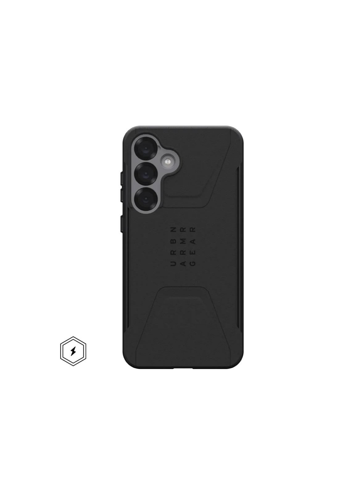 UAG Urban Armor Gear futerał CIVILIAN PRO z wbudowanym modułem magnetycznym do SAMSUNG S25 Plus 5G black