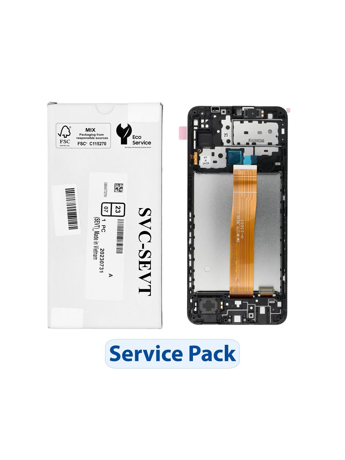 ServicePack Wyświetlacz LCD SAMSUNG M12 M127F GH82-25042A