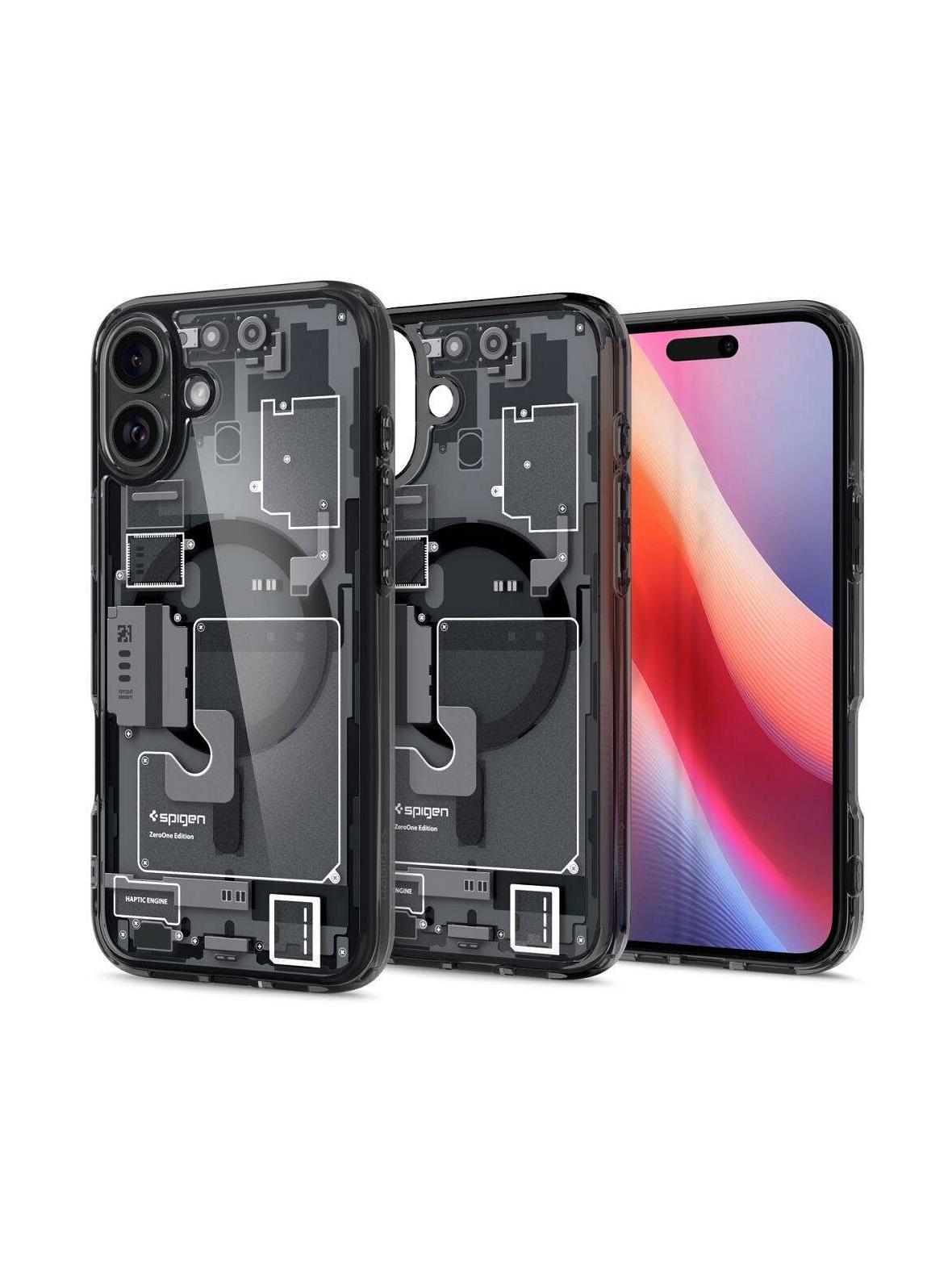 SPIGEN futerał ULTRA HYBRID MAG kompatybilny z MagSafe do IPHONE 16 zero one