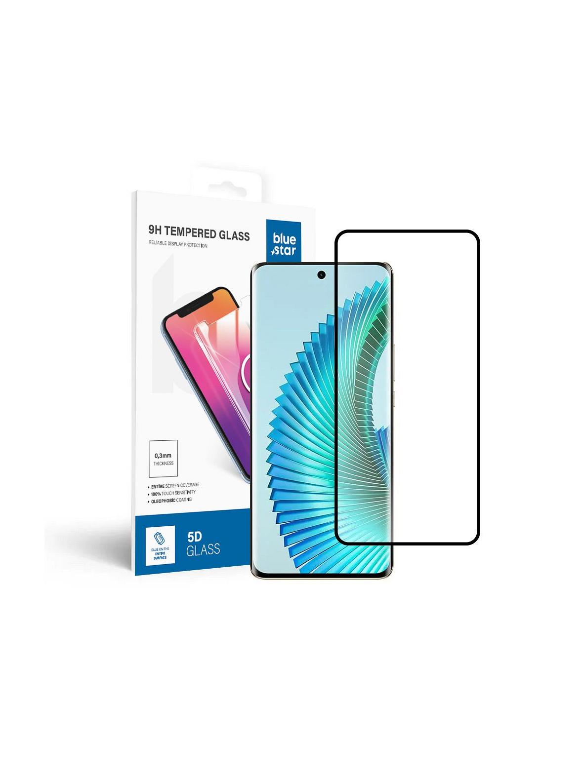 Szkło hartowane do Honor Magic 6 LITE Blue Star 5D czarne