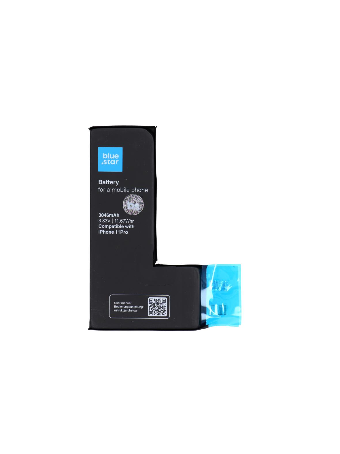 Bateria bez BMS do iPhone 11 PRO 3046 mAh Blue Star HQ