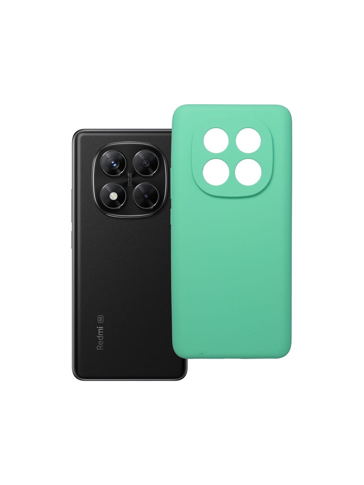 Futerał SILICONE 2mm do XIAOMI REDMI NOTE 14 Pro 5G miętowy