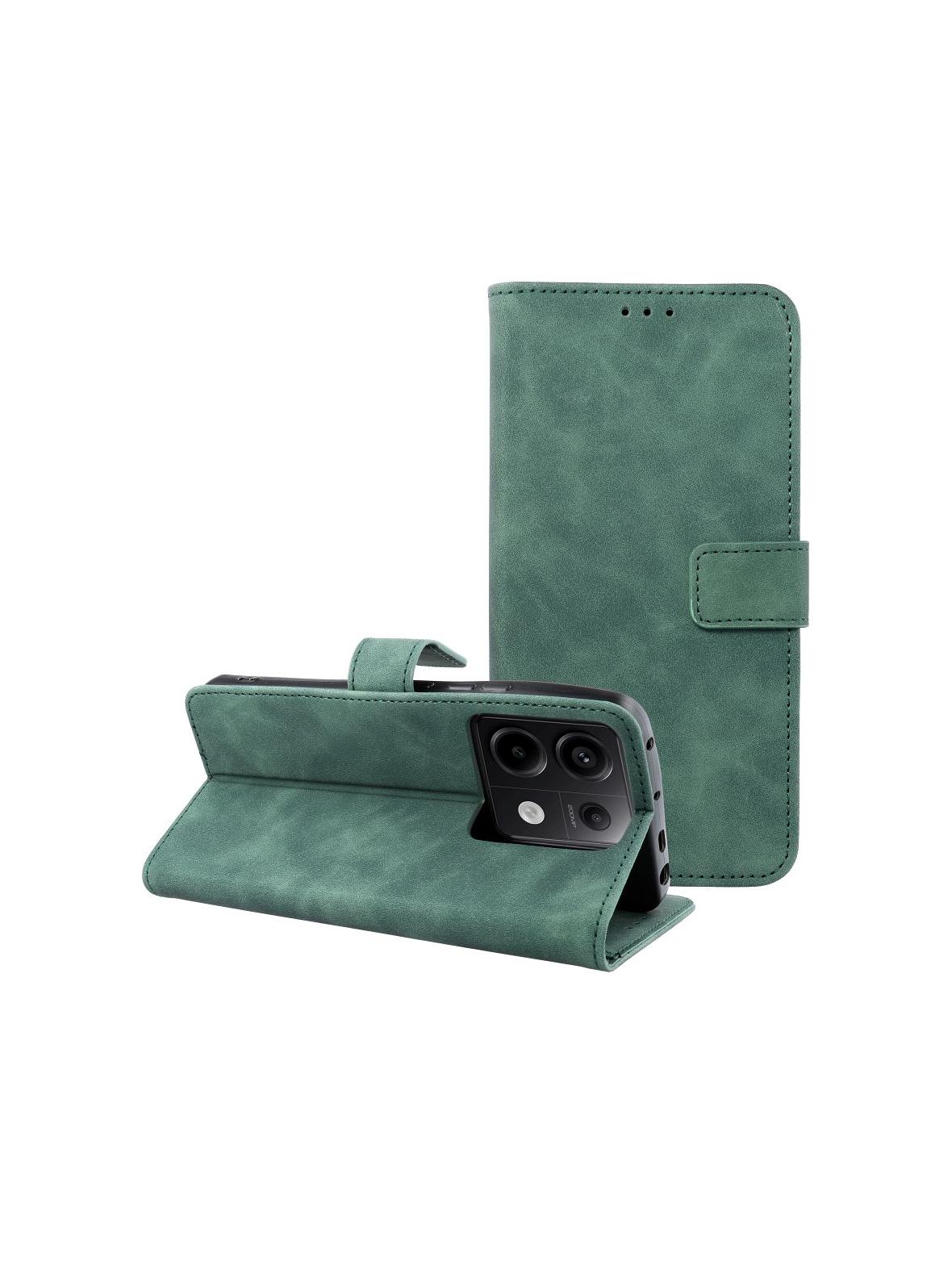 Kabura TENDER Book do XIAOMI Redmi Note 13 Pro 5G zielony