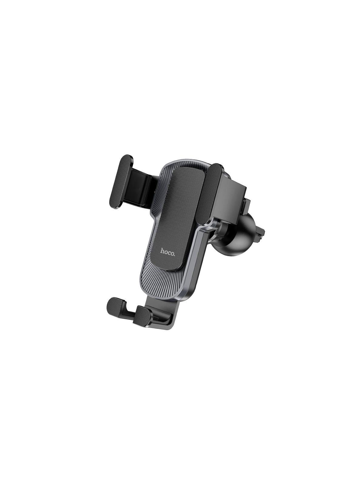 Uchwyt na telefon do samochodu grawitacyjny Hoco do kratki CA103 czarny