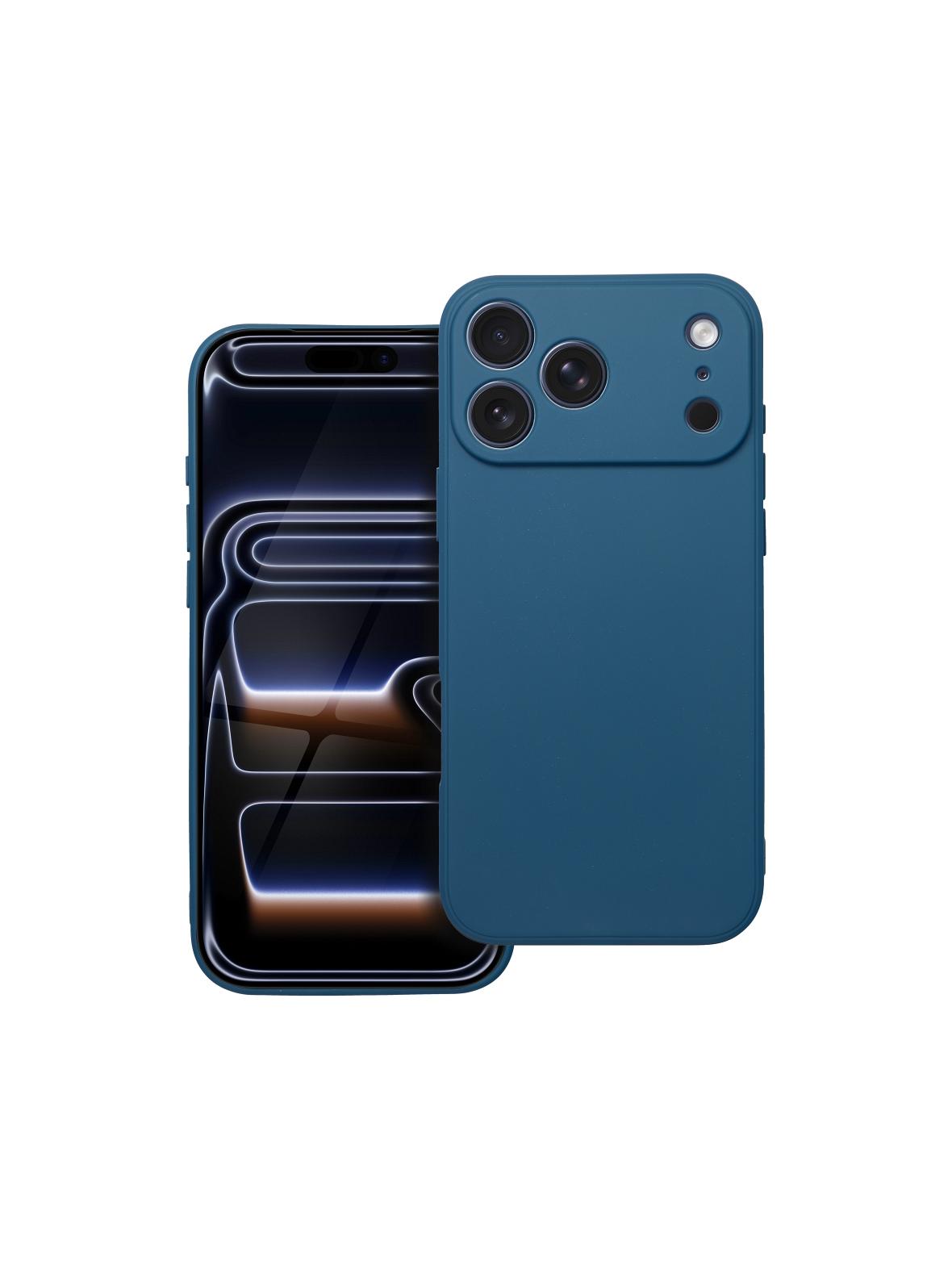 Futerał MATT do IPHONE 17 Pro Max niebieski