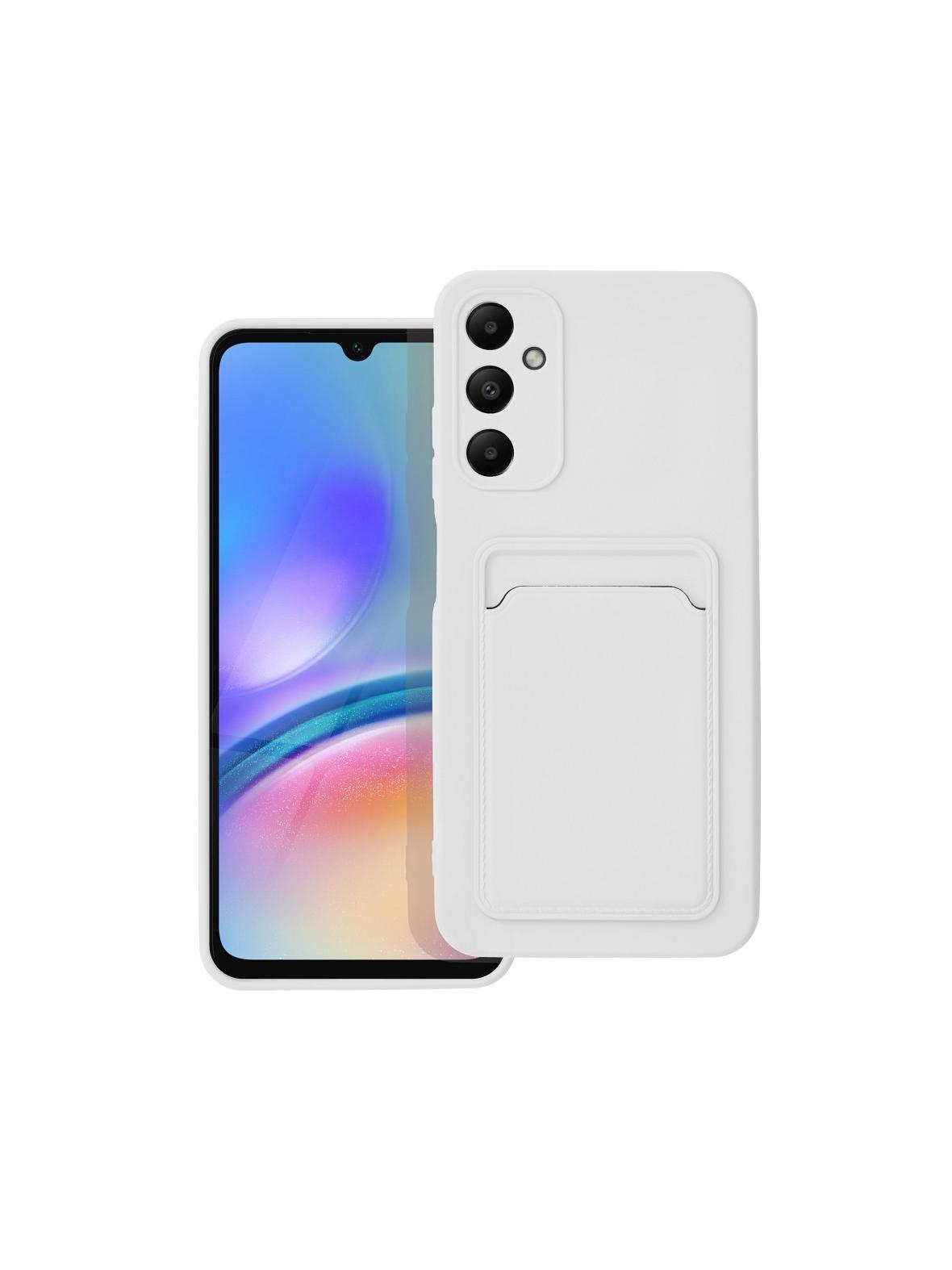 Futerał CARD CASE do SAMSUNG A05S biały