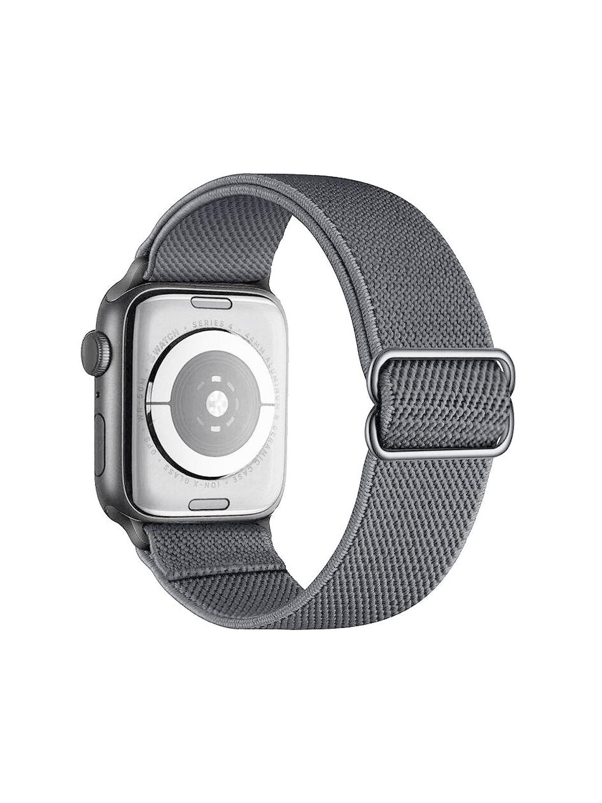 DUX DUCIS pasek MIXTURE PRO pleciony do Apple Watch 38 / 40 / 41 mm szary